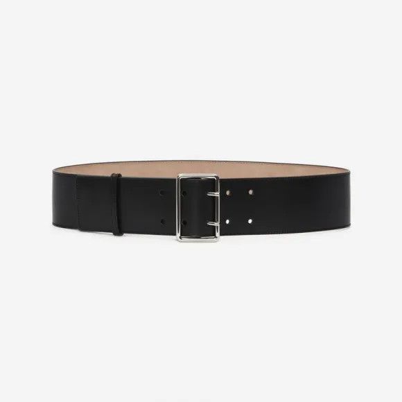 Alexander McQueen o1w1db10725 Size:90/Military Belt in Black Size ONE SIZE - 1 Preview