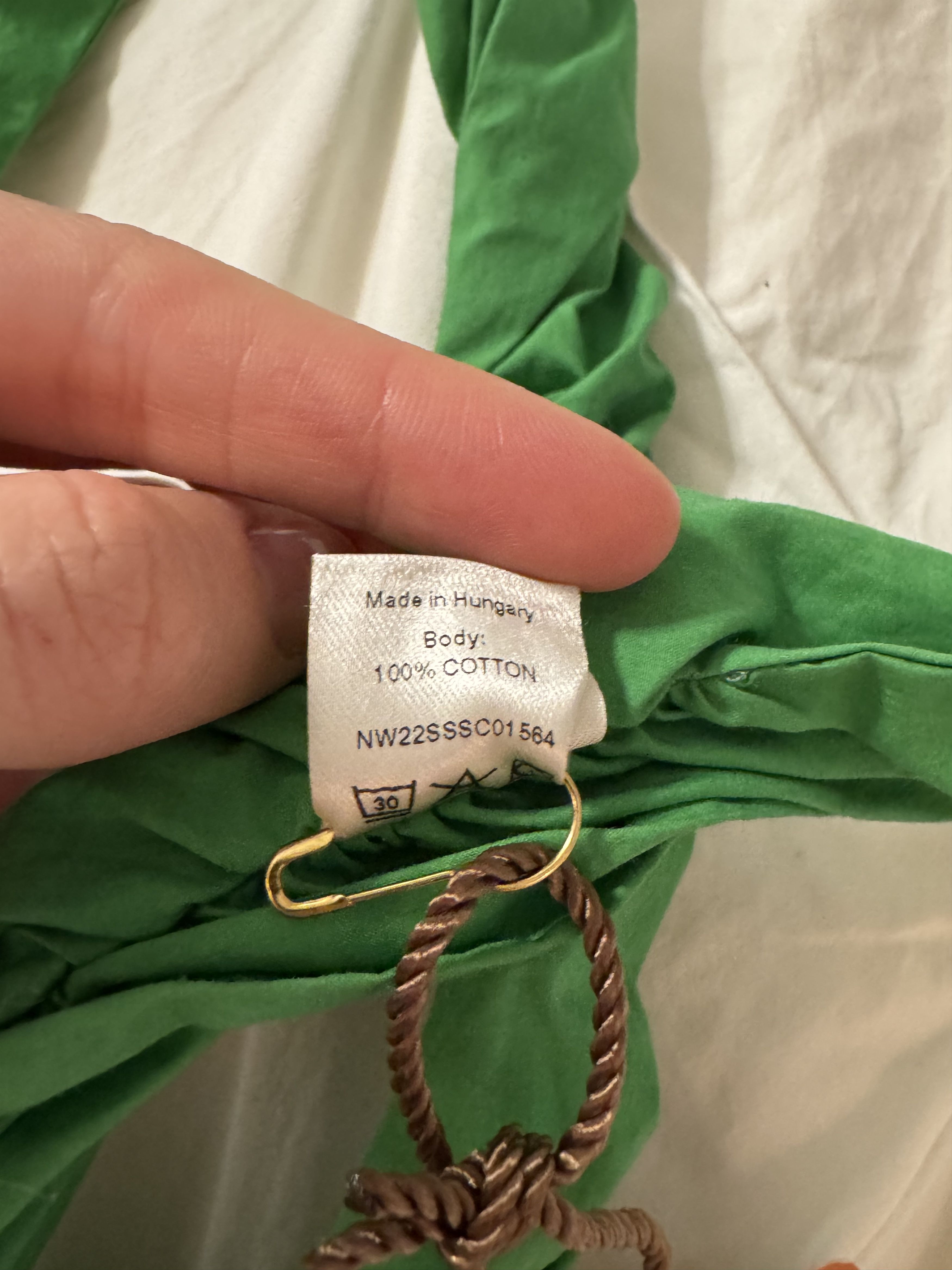 Nanushka Green scarf Size ONE SIZE - 3 Thumbnail
