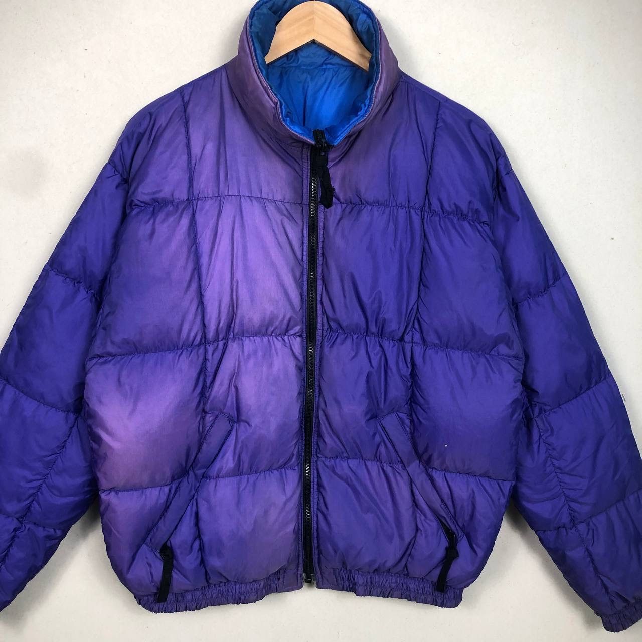 Eddie Bauer Sun Faded! 70s Eddie Bauer Kara Koram Reversible Down Jacket Size US M / EU 48-50 / 2 - 5 Thumbnail