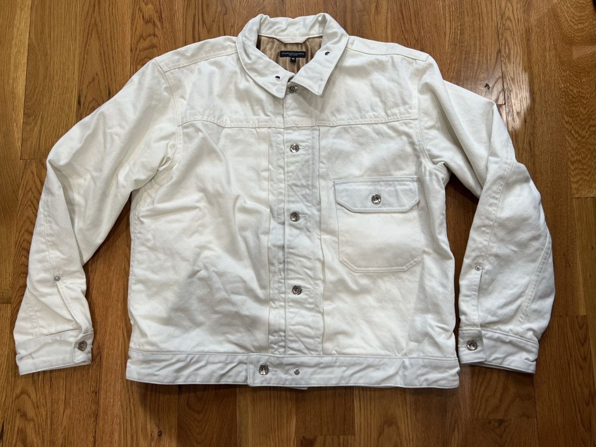 Engineered Garments Engineered Garments lined quilted denim trucker jacket sz M Size US M / EU 48-50 / 2 - 1 Thumbnail