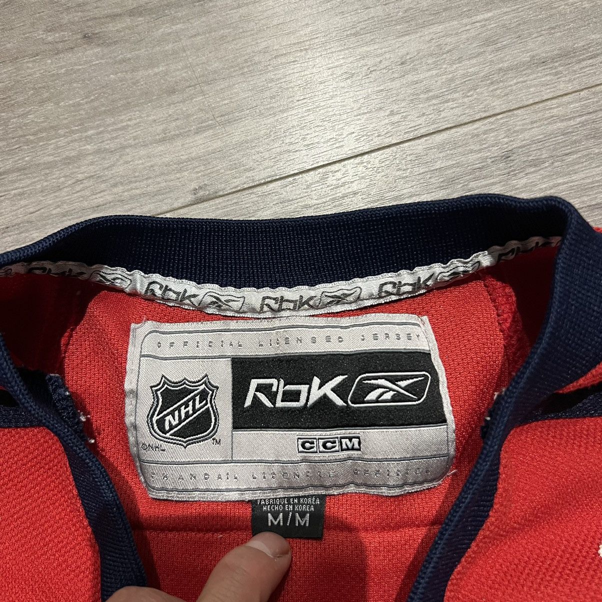 NHL Washington capitals hockey jersey Alex Ovechkin Size US M / EU 48-50 / 2 - 5 Thumbnail