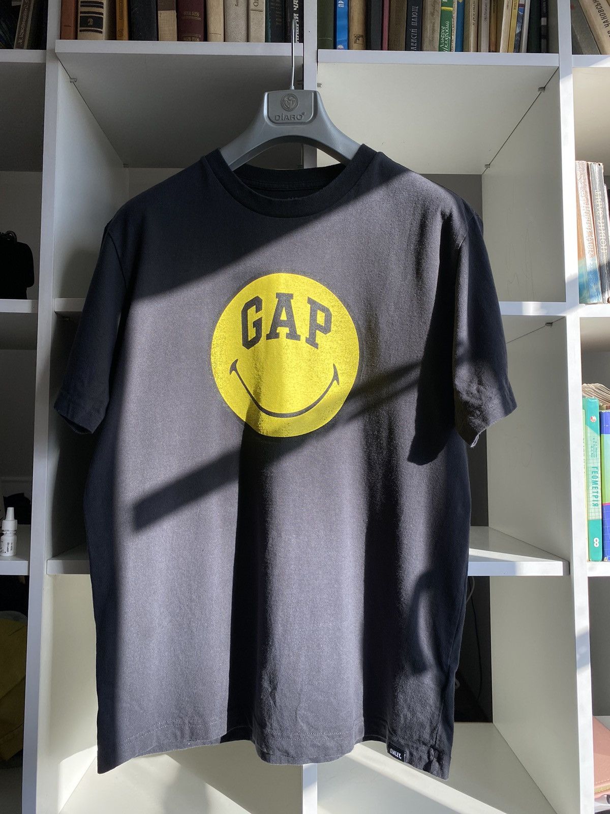 Gap Vintage GAP x Smiley from Nirvana T Shirt Tee Size US L / EU 52-54 / 3 - 3 Thumbnail