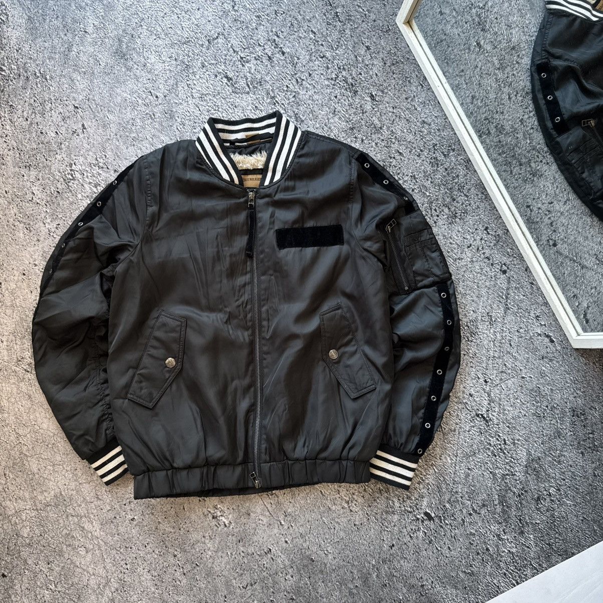 True Religion True religion black bomber size s Size S / US 4 / IT 40 - 4 Thumbnail