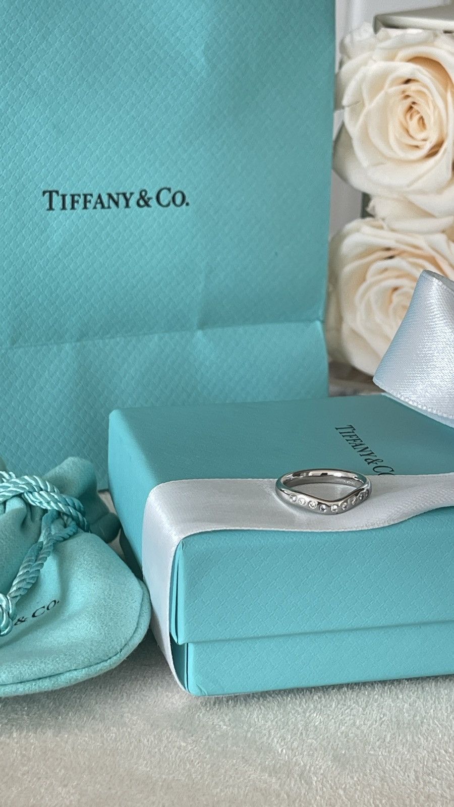 Tiffany & Co. Tiffany & Co. Elsa Peretti Ring in Platinum size 4 $2,800 Size ONE SIZE - 3 Thumbnail