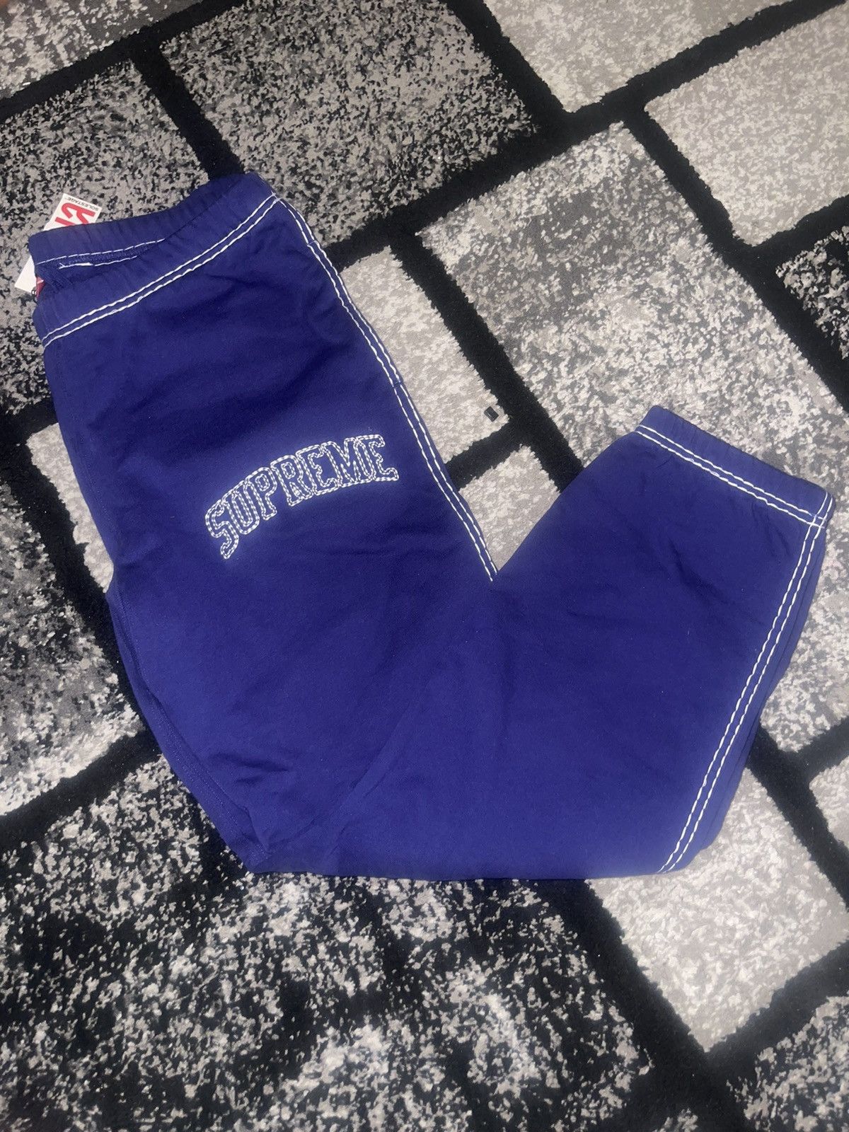 Supreme Supreme Big Stitch Sweatpants L | Grailed