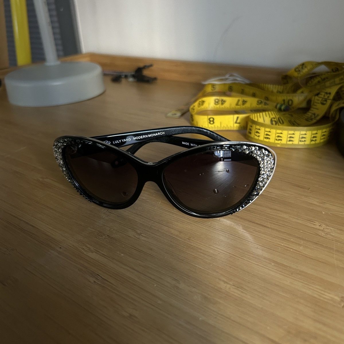 Other luly yang swarovski cat eye sunglasses Size ONE SIZE - 1 Thumbnail