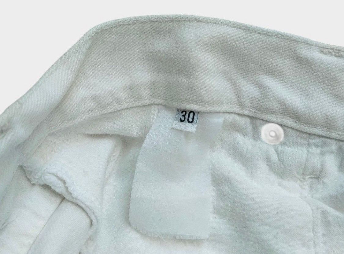 Helmut Lang Vtg Helmut lang splatter raw cut fabrics denim Size US 30 / EU 46 - 5 Thumbnail