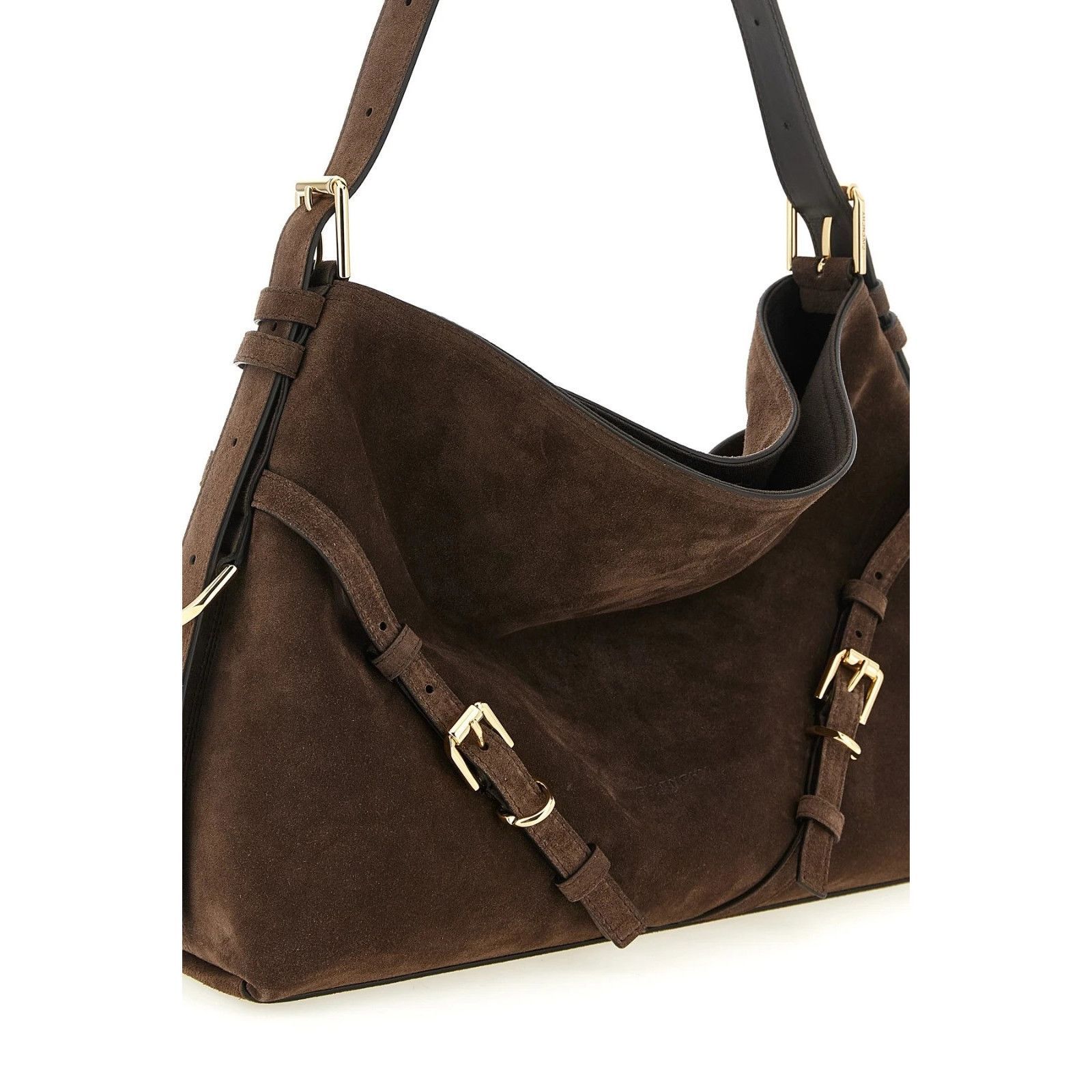 Givenchy GIVENCHY Medium Voyou Brown Suede Shoulder Bag New And Authe Size ONE SIZE - 3 Thumbnail