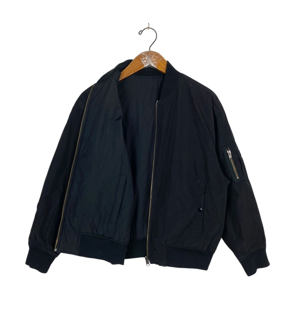 GU Rare‼️ Gu Reversible Bomber Jacket Size US S / EU 44-46 / 1 - 1 Thumbnail