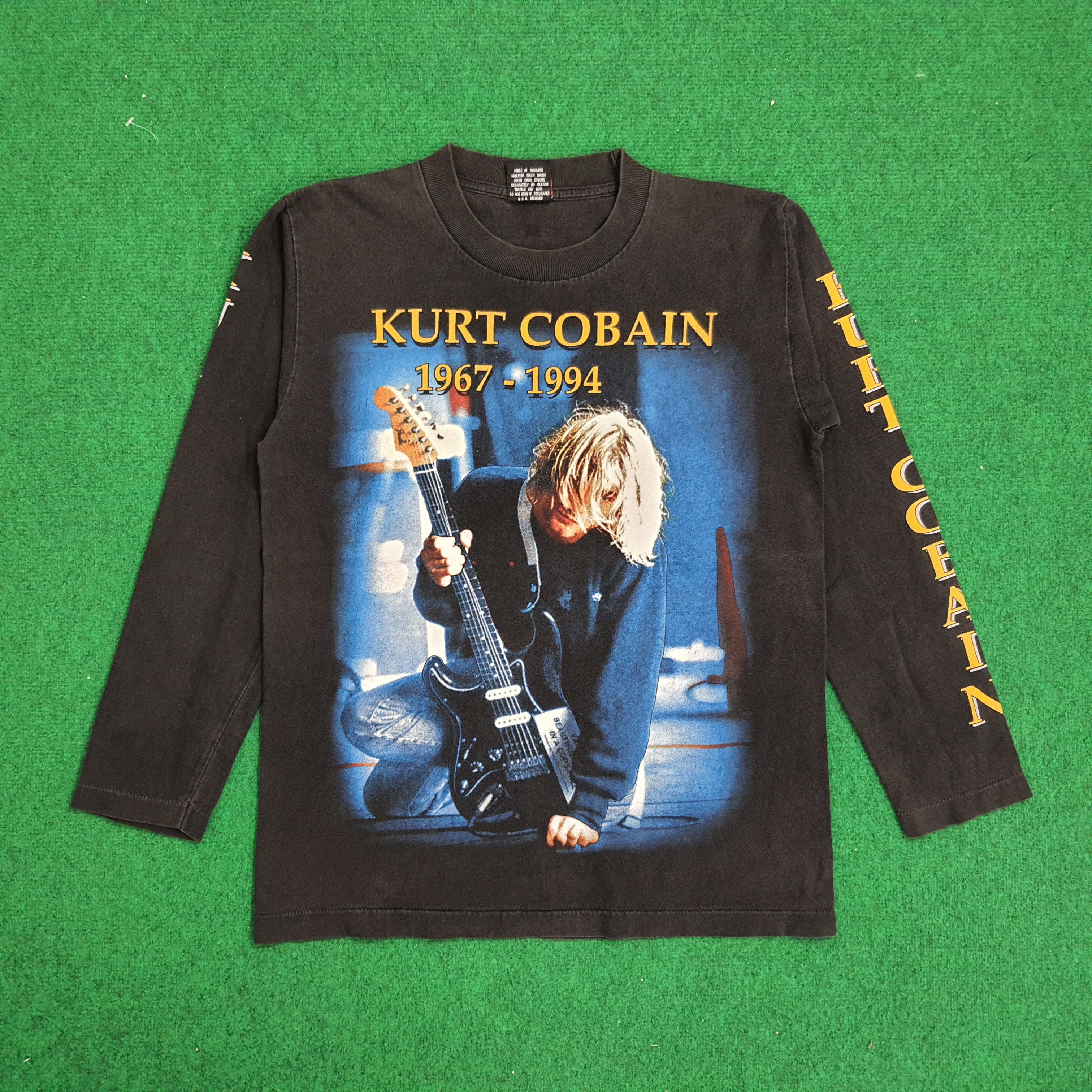 【KOOLOSET】Vintage Dirty Nirvana Long Sleeve 1992 Nirvana 