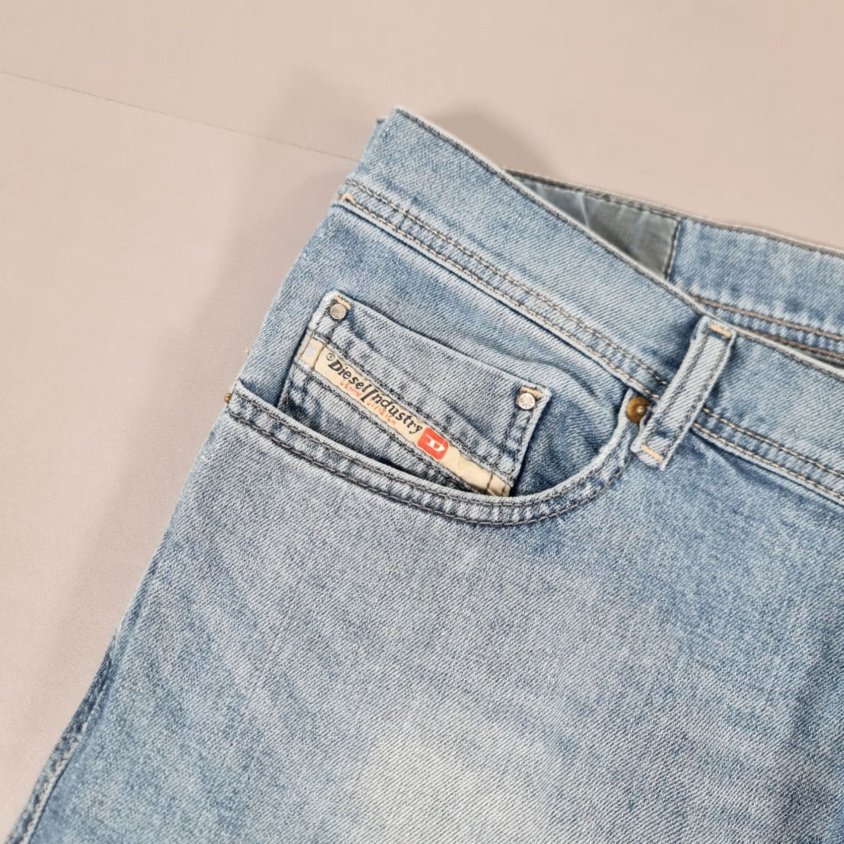 Diesel Diesel Jeans W36 L29 Tepphar Slim Stretch Denim 0982H Carrot Blue 5-Pocket Mens Regular Cotton Size US 36 / EU 52 - 3 Thumbnail