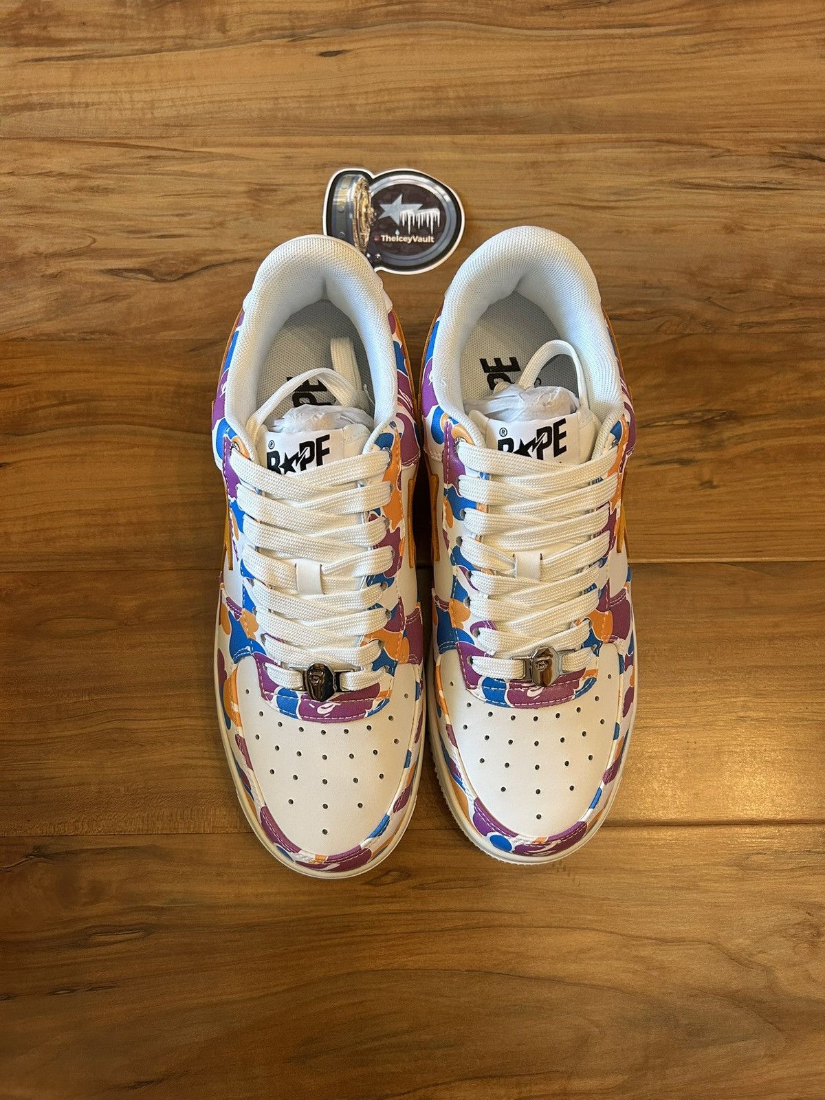 Bape NEW Bape Los Angeles Camo Bapestas Size US 8 / EU 41 - 7 Thumbnail