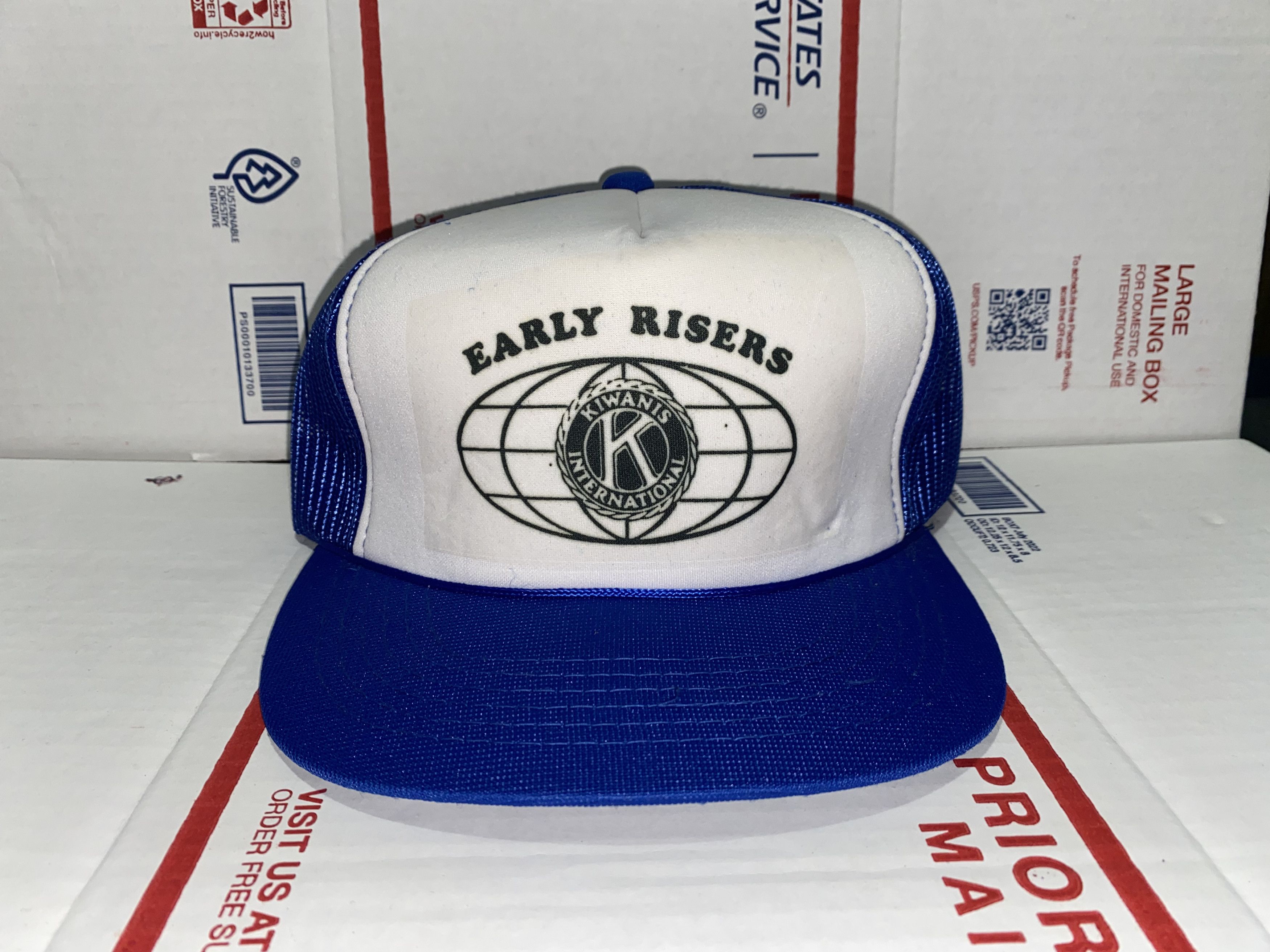 Hanes vintage Hanes Headwear Trucker hat Cap Kiwanis early risers Size ONE SIZE - 1 Thumbnail