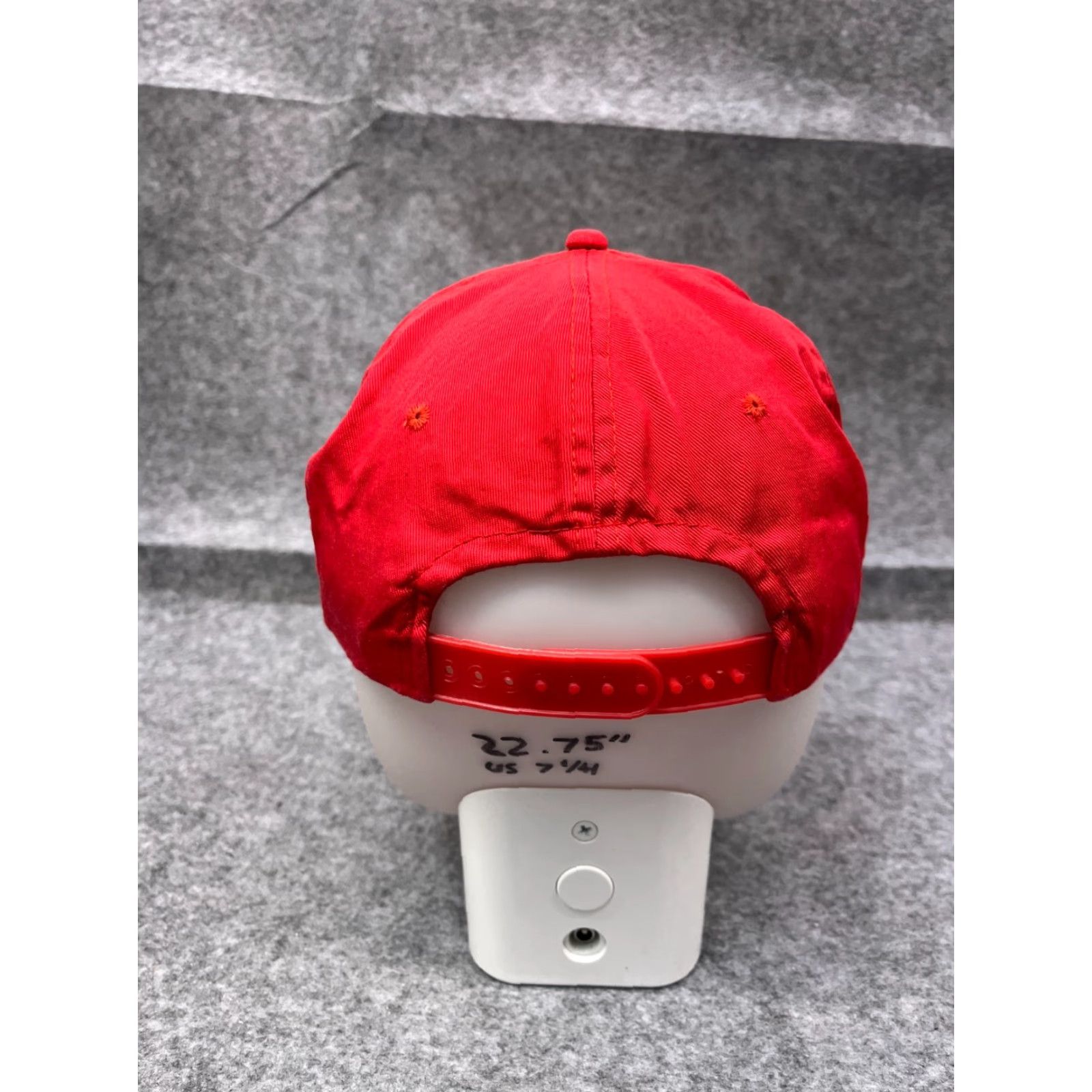 Vintage VINTAGE Duffy Hat Cap Snap Back Adult One Size Red 100% Cotton Hatch Rope Blocked? Size ONE SIZE - 6 Thumbnail