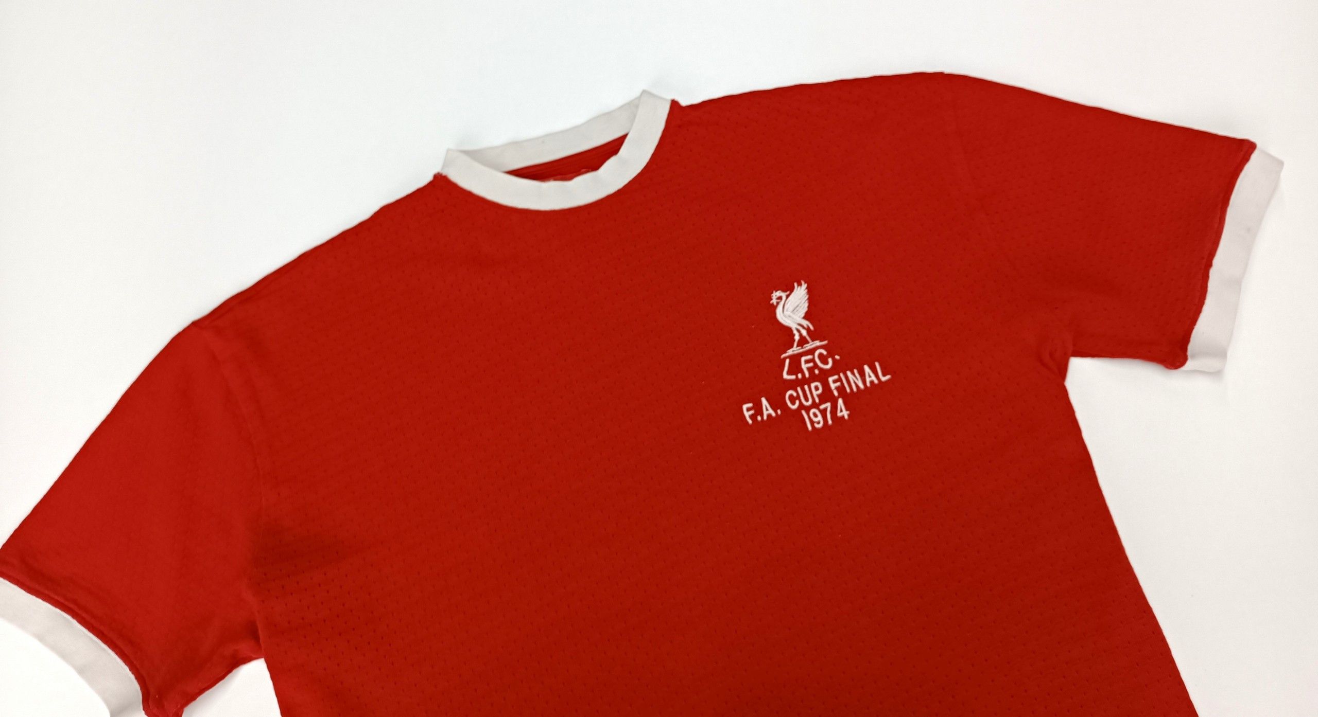 Other Liverpool Fa Cup Final 1974 Shirt Soccer Vintage Size L Size US L / EU 52-54 / 3 - 3 Thumbnail