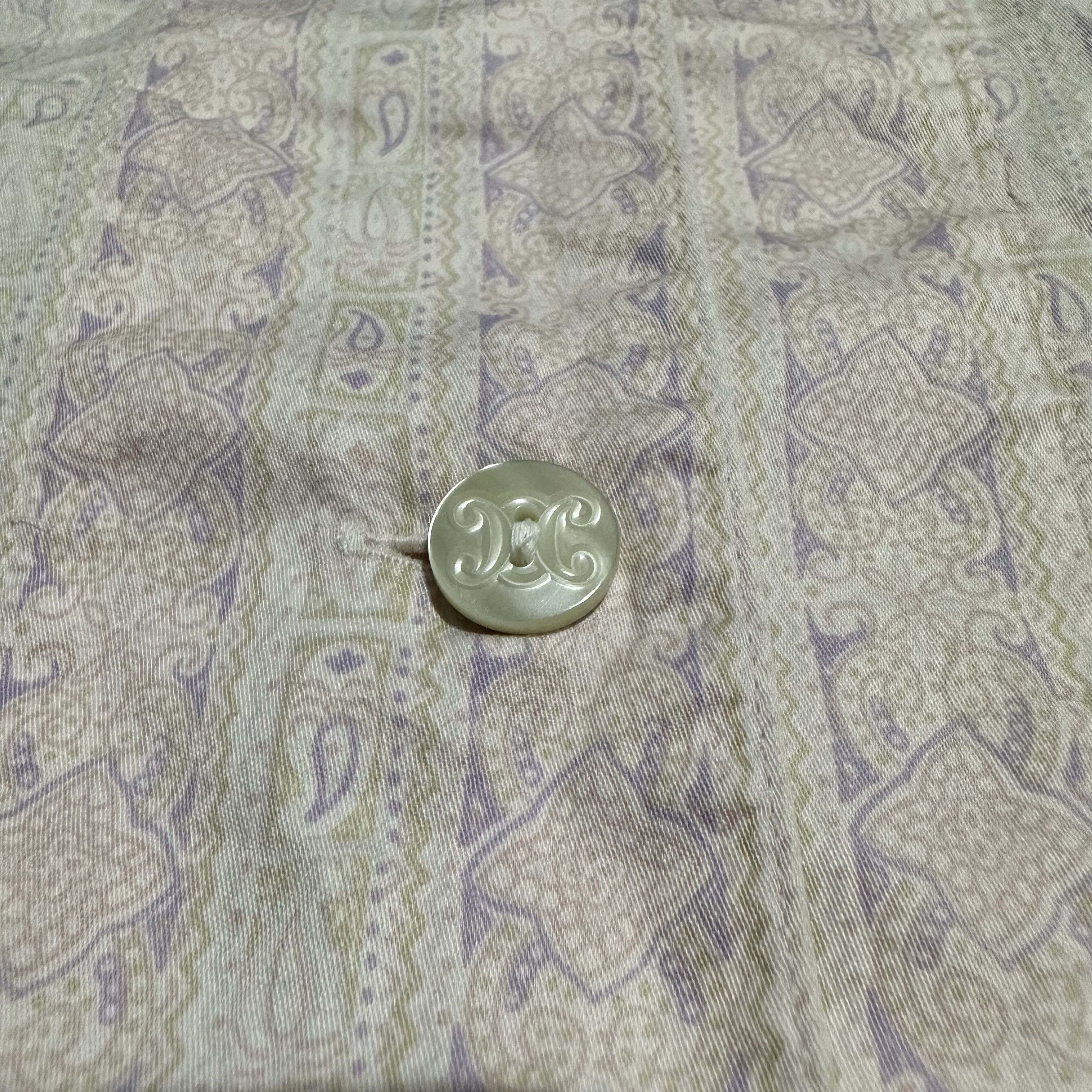 Celine Vintage Celine Button Ups Shirts Size US M / EU 48-50 / 2 - 7 Thumbnail