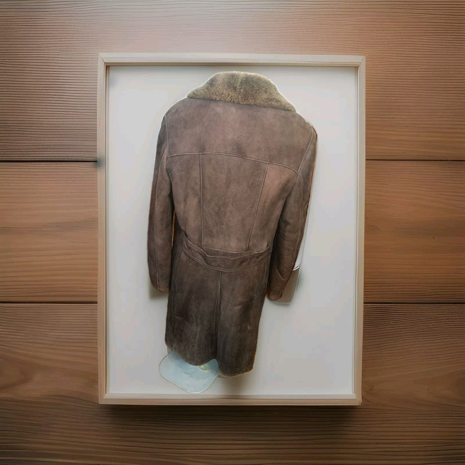 Other Filip Leather Mens Brown Shearling coat Size 56 Size US XL / EU 56 / 4 - 3 Thumbnail