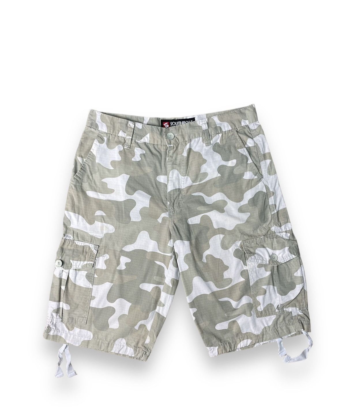 image of Jnco x Southpole Vintage Y2K Soutpole Camo Shorts, Men's (Size 34)