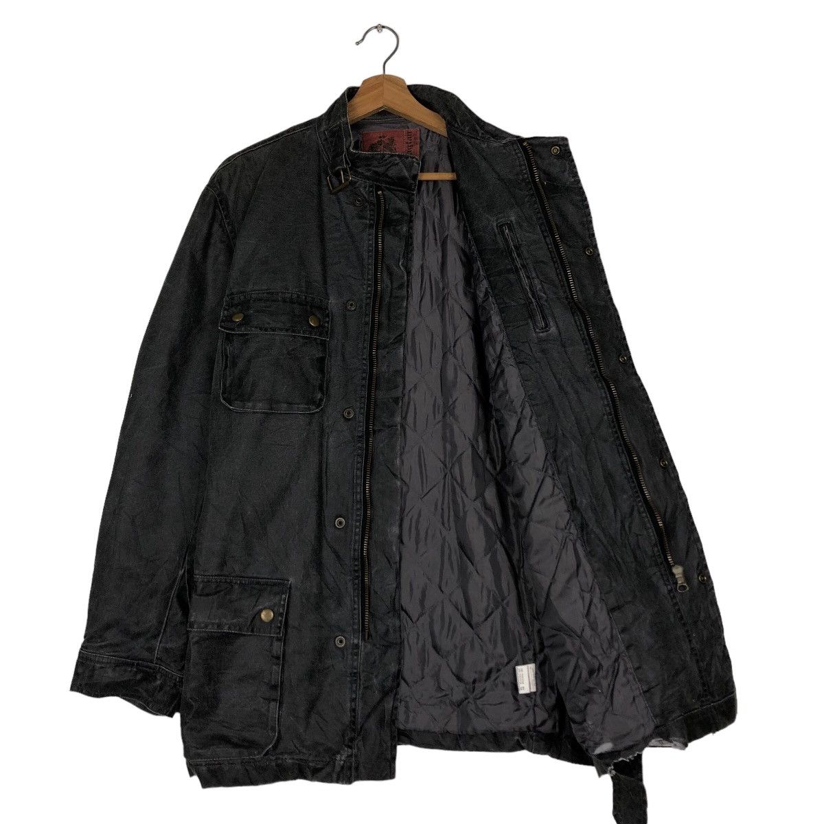 Hysteric Glamour 🔥Biker Jacket Bondage Robed Limited Ragfair Japan Size US M / EU 48-50 / 2 - 11 Thumbnail