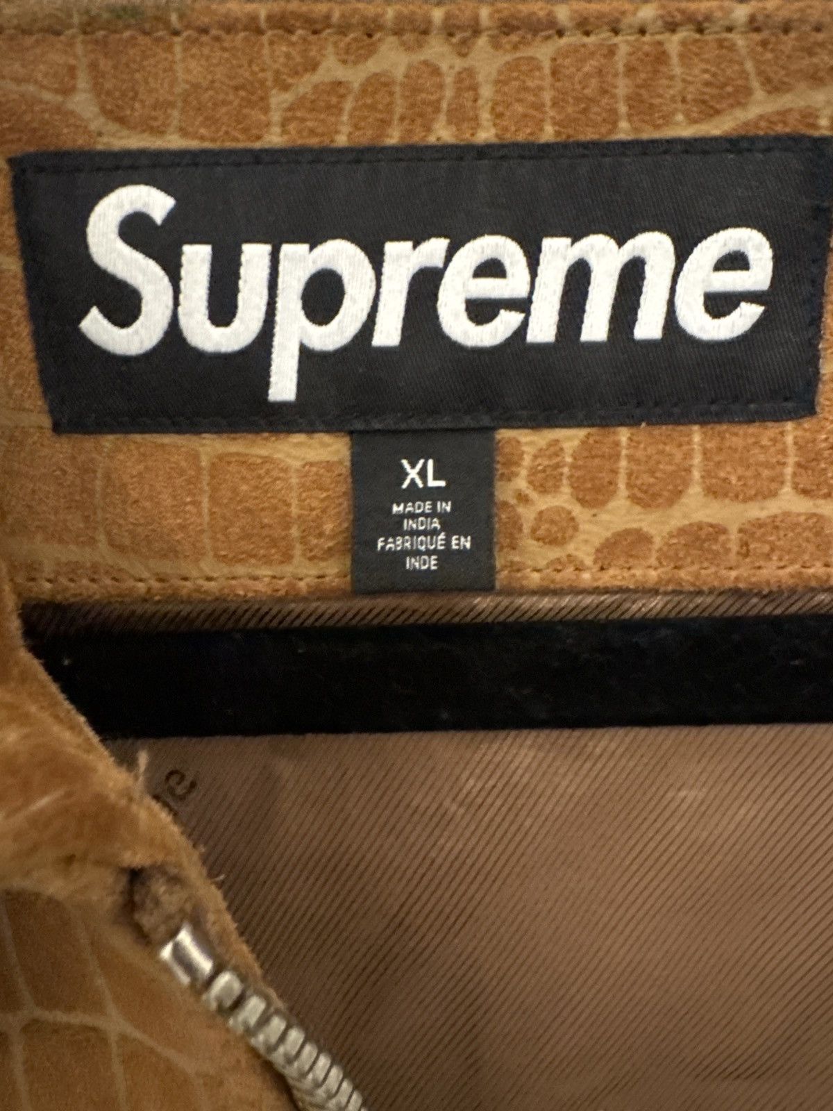 Supreme Supreme suede work jacket “Croc” Size US XL / EU 56 / 4 - 3 Thumbnail