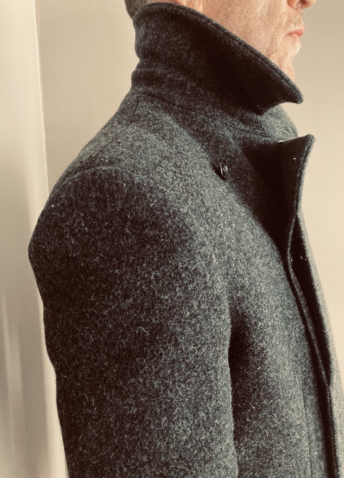 Alexander McQueen Alexander McQueen 2008 fitted gray wool coat Size US M / EU 48-50 / 2 - 5 Thumbnail