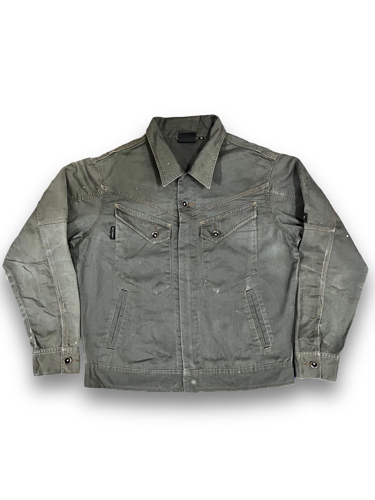 Dickies Vintage Dickies Workwear Military Denim Jacket Size US M / EU 48-50 / 2 - 1 Thumbnail