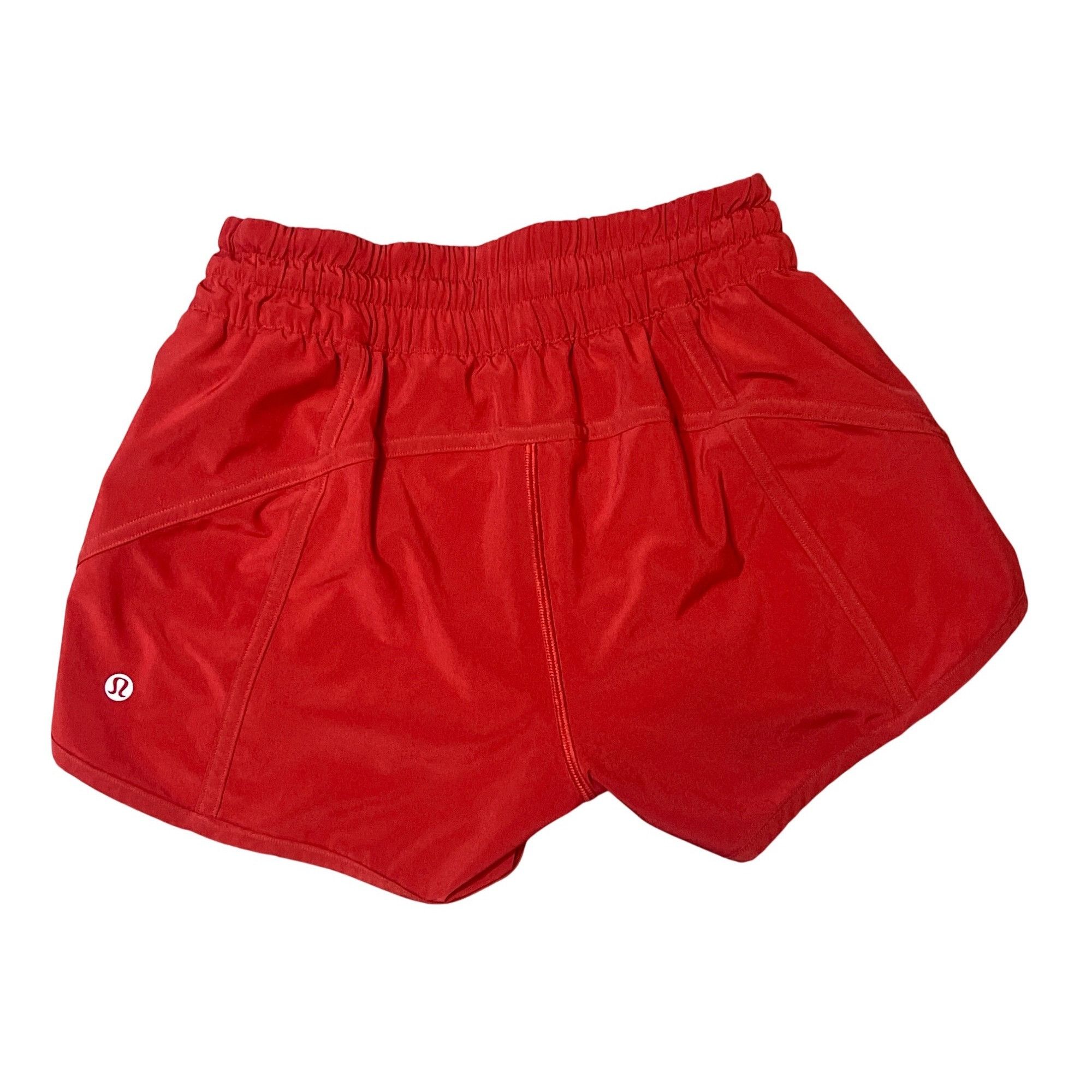 Lululemon 𝓛𝓾𝓵𝓾𝓵𝓮𝓶𝓸𝓷 Tracker Short V *4"Persian Red Size 4 Size 27" / US 4 / IT 40 - 2 Thumbnail