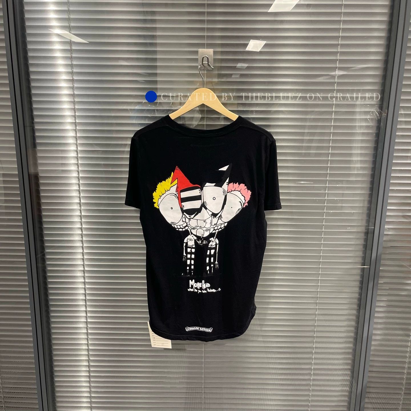 Chrome Hearts MattyBoy Graffiti Figure Tee in Black Size US M / EU 48-50 / 2 - 1 Thumbnail