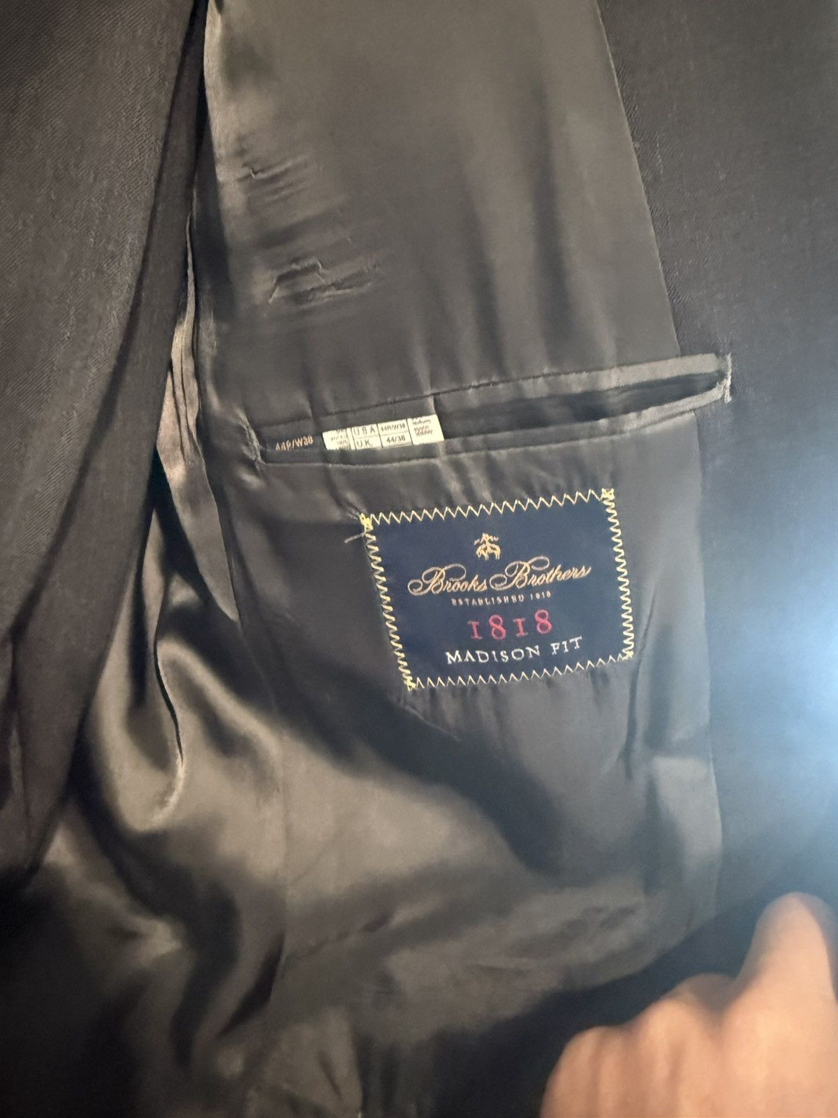 Brooks Brothers 2 x Brooks Brothers - Madison Suit - $1800 Size 44R - 6 Thumbnail