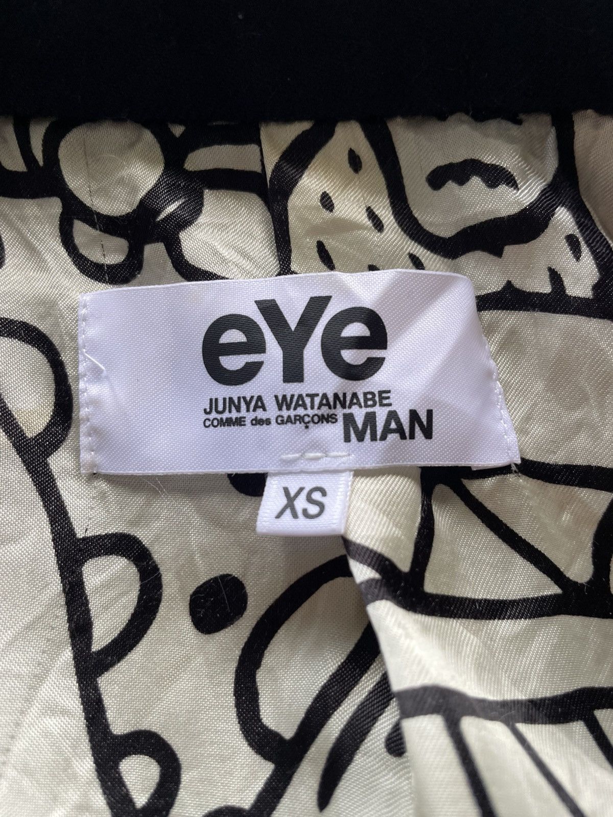 Comme des Garcons AW/2017 eye Junya Watanabe Comme des Garcons Wool Coat Size US XS / EU 42 / 0 - 8 Thumbnail