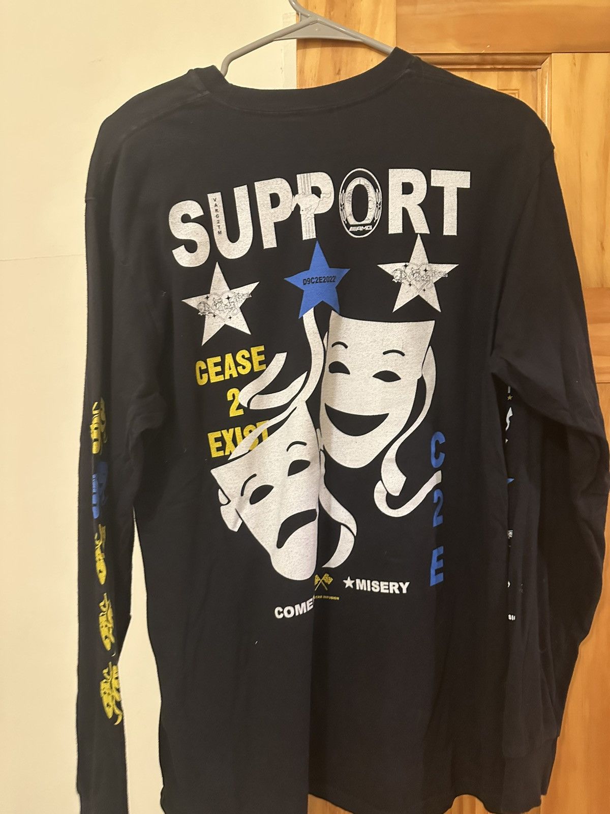 Other Drain Gang Varg2TM Cease 2 Exist Long Sleeve T-Shirt Size US M / EU 48-50 / 2 - 3 Thumbnail