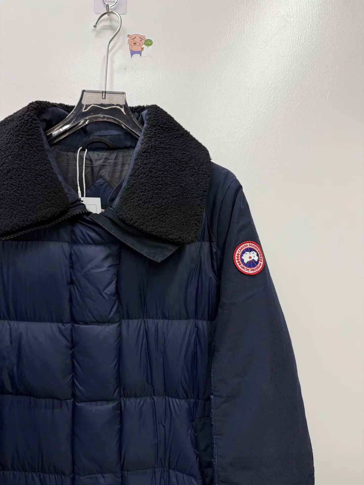 Canada Goose blue collared down XL worn 2x