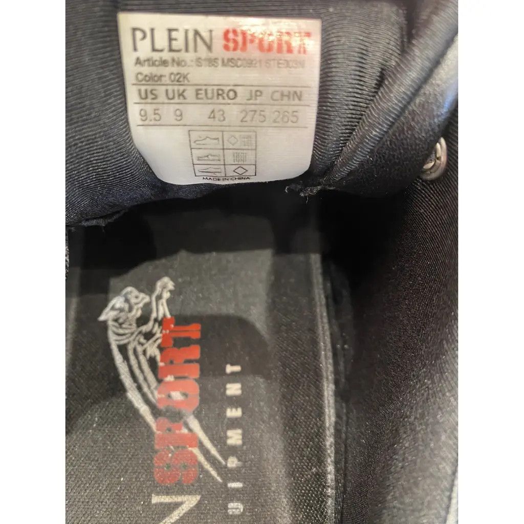 Other Plein Sport Low Trainers – Black Leather, Size 9.5 US Size US 10 / EU 43 - 6 Thumbnail