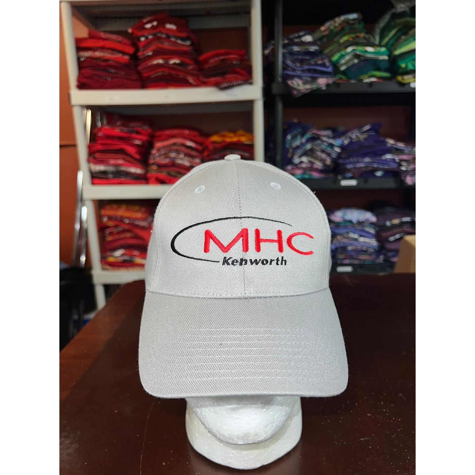 Vintage Vintage Kenworth Hat MHC Trucking Logo Gray Cap Headwear VTG Size ONE SIZE - 1 Thumbnail