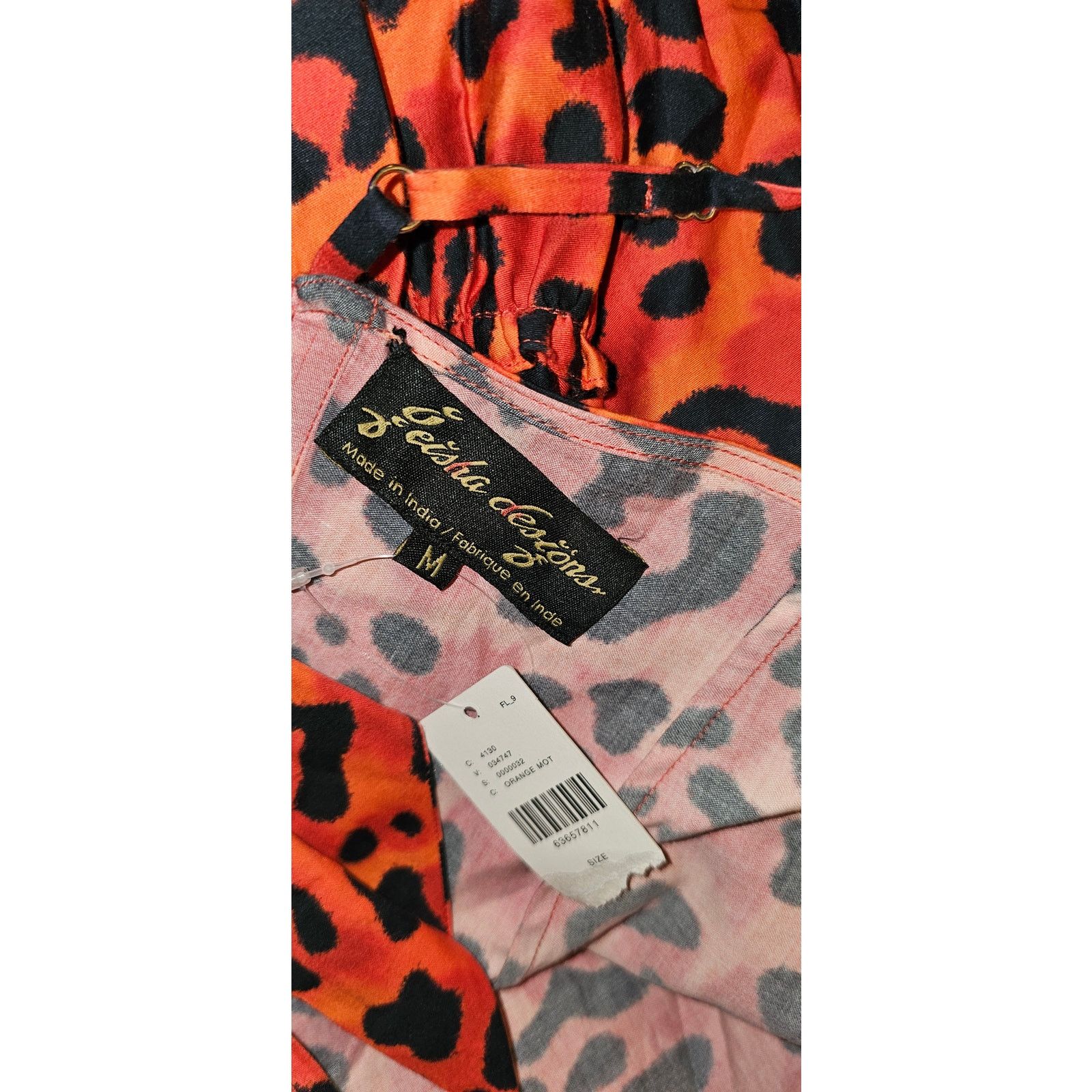 Anthropologie New Anthropologie by Geisha Leopard Tiered Midi Dress $198 Size M / US 6-8 / IT 42-44 - 5 Thumbnail