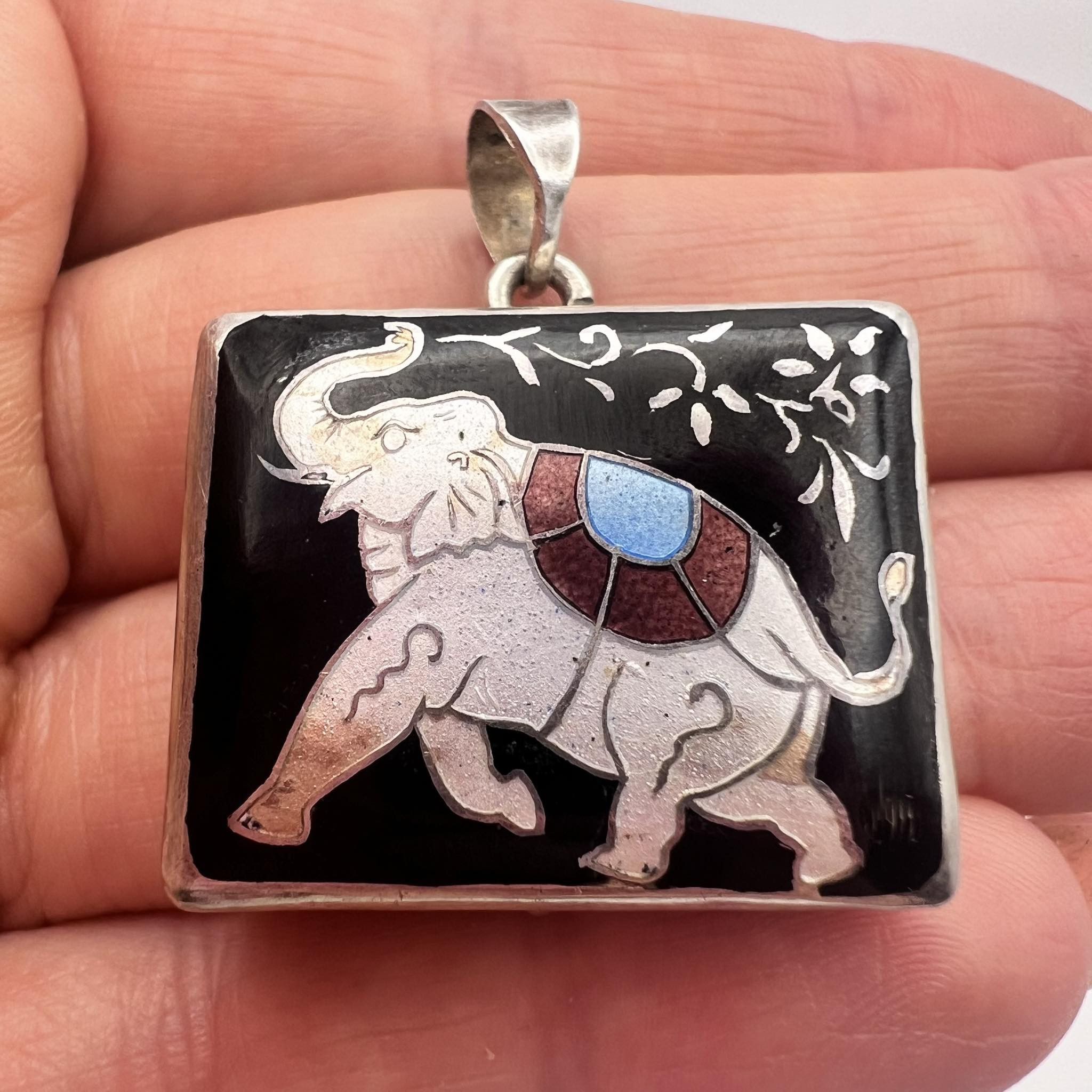 Vintage Vintage Sterling Silver 925 Women's Jewelry Pendant 9.2gr Size ONE SIZE - 1 Thumbnail