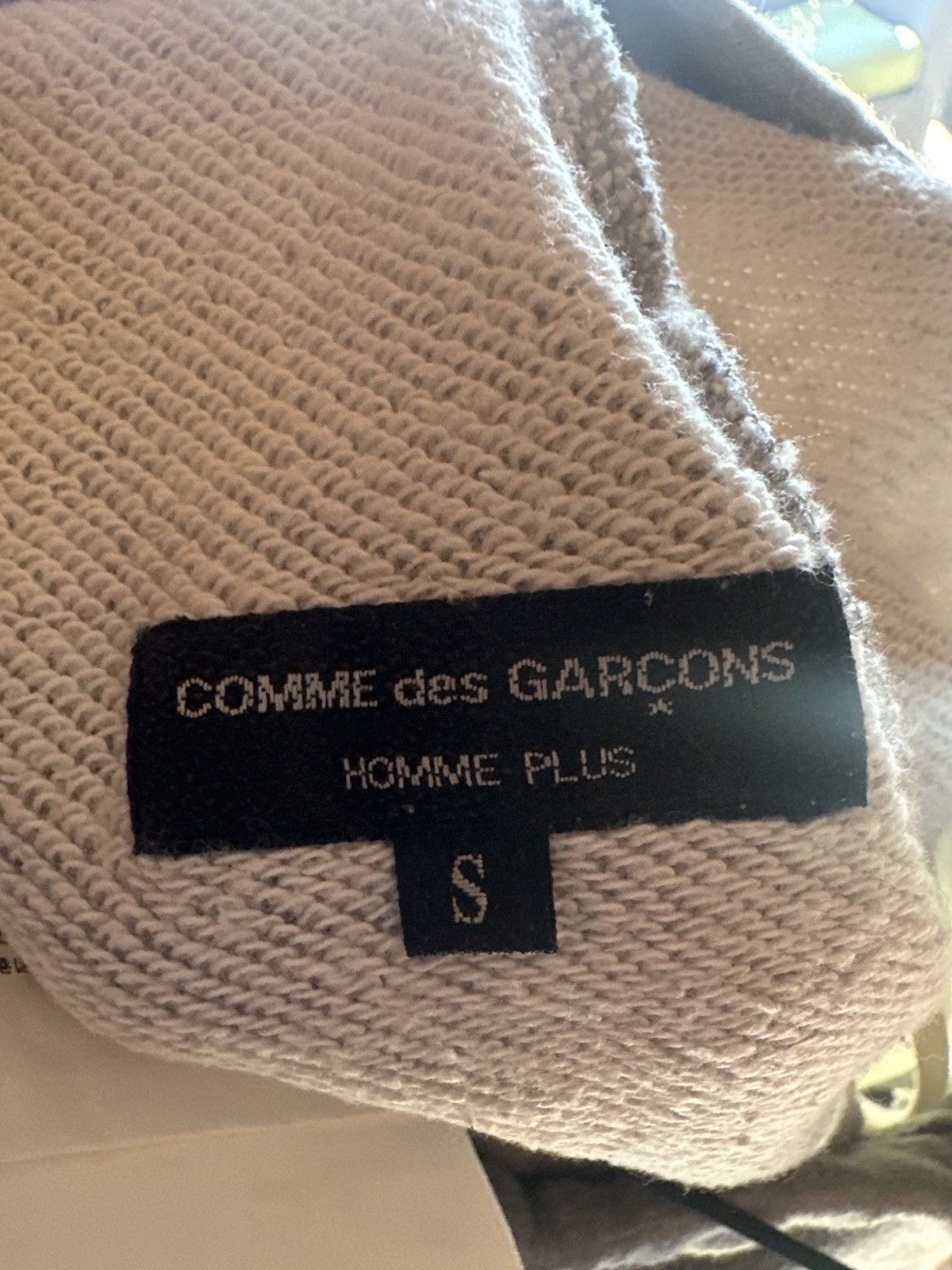 Comme des Garcons Homme Plus × The Rolling Stones Rolling Stones CDG Sweatpants Grey Tongue Logo Size US 29 - 5 Thumbnail