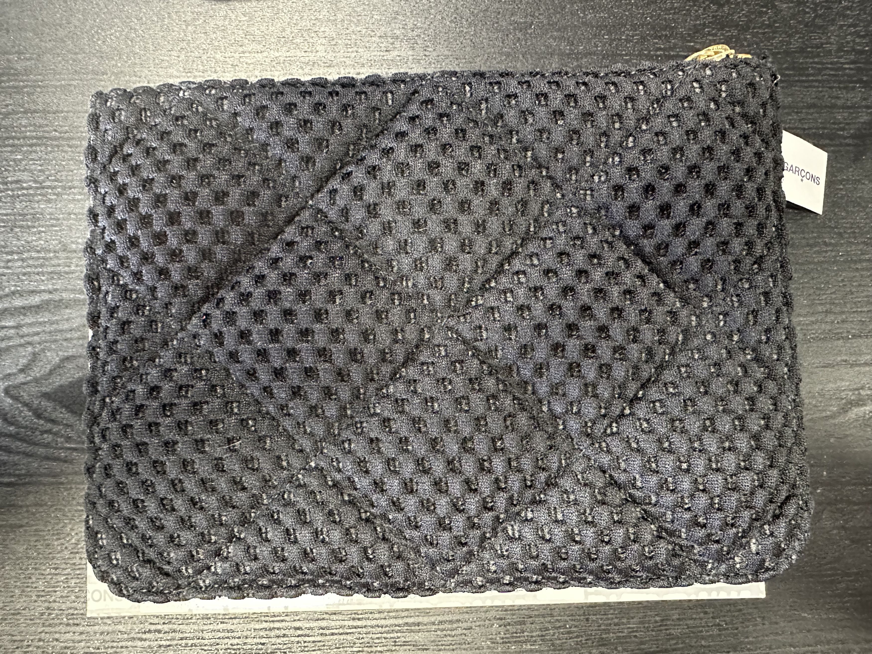 Comme des Garcons Comme des Garçons Black Ninja Turtle Padded Pouch Size ONE SIZE - 1 Thumbnail