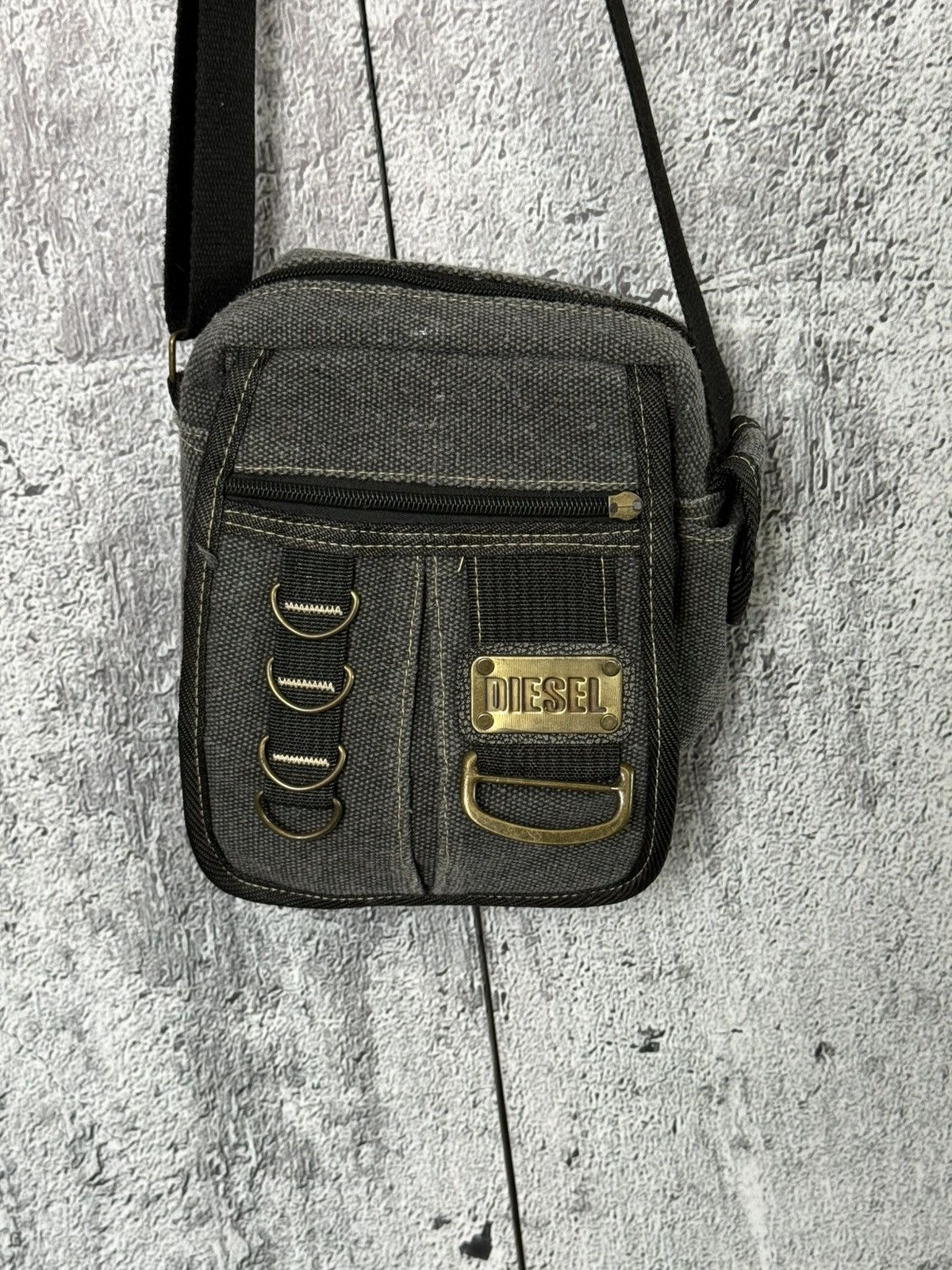Diesel Vintage Diesel Crossbody Messenger Bag Military Utility Size ONE SIZE - 3 Thumbnail