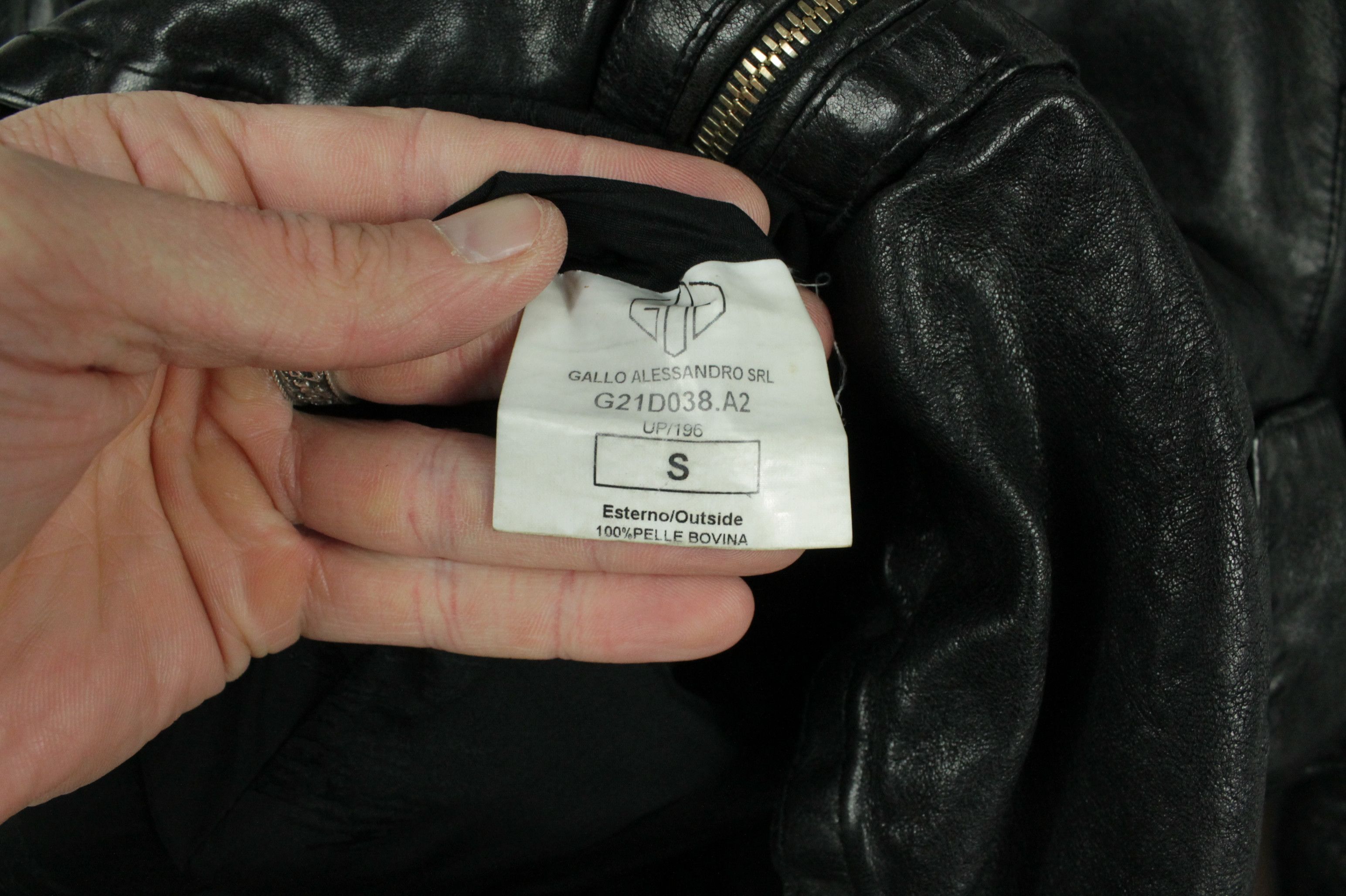 Golden Goose Golden Goose DB Black Leather Belted Jacket Women's Size S / US 4 / IT 40 - 12 Thumbnail