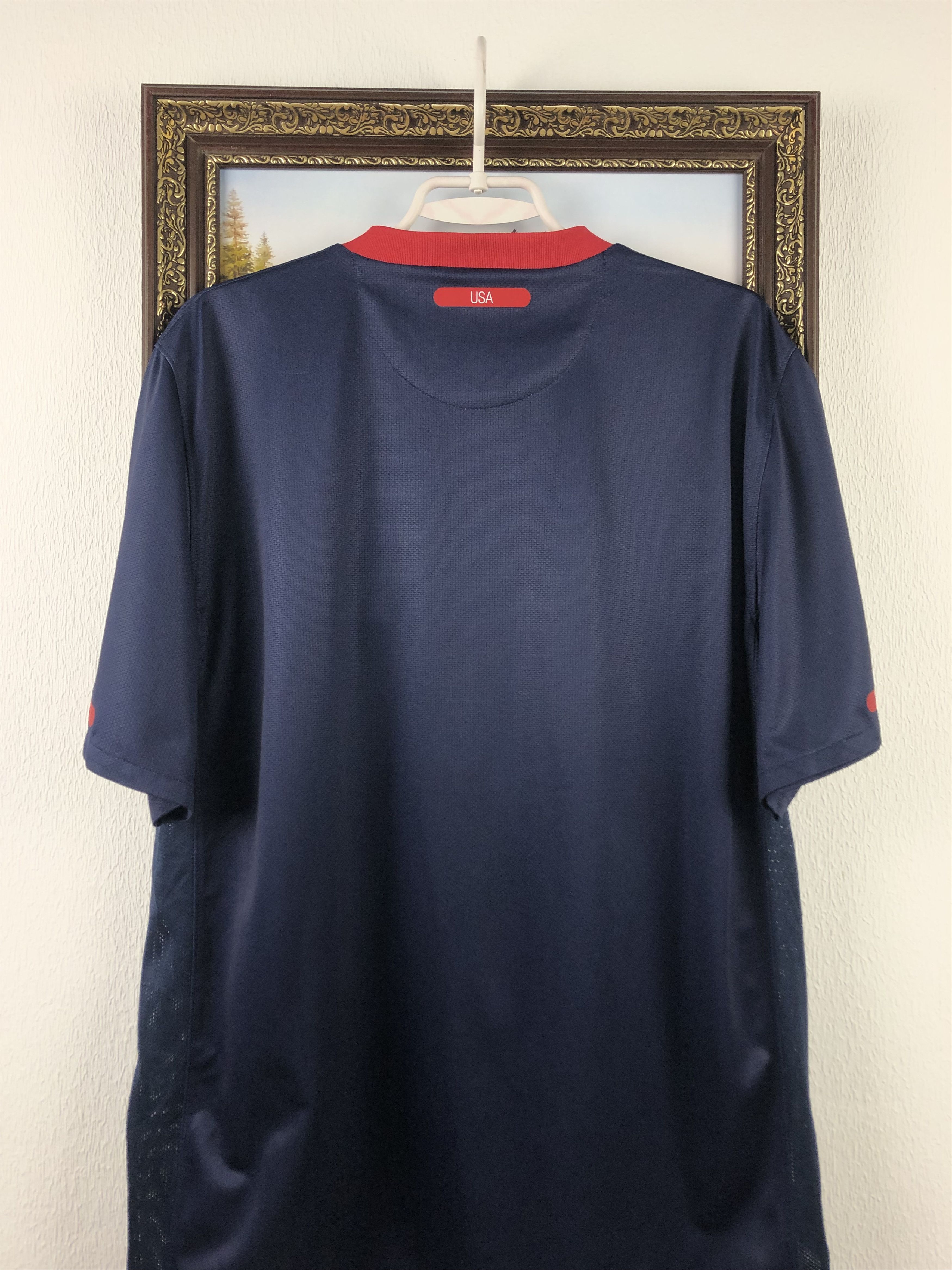 USA Away football shirt 2010 Soccer Nike Jersey Rare Trikot
