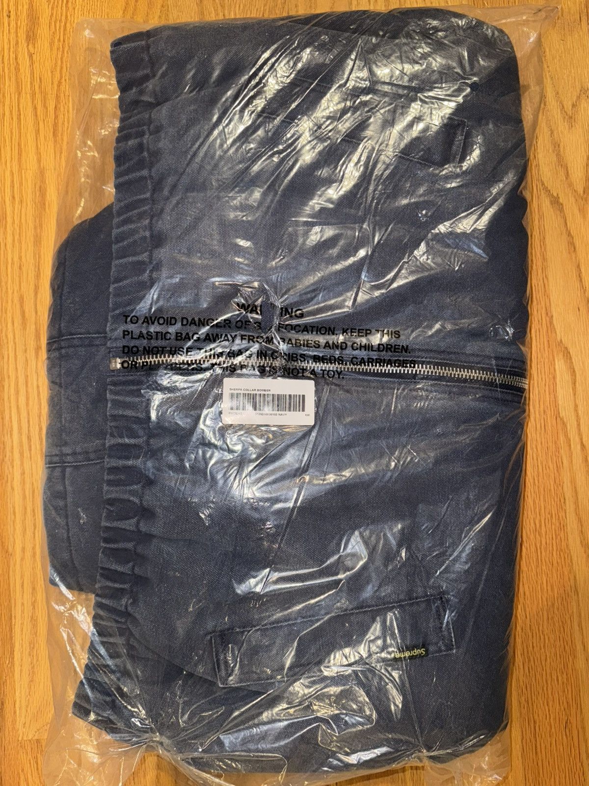 Supreme Supreme Faux Shearling Lined Bomber Jacket Size US XXL / EU 58 / 5 - 6 Thumbnail