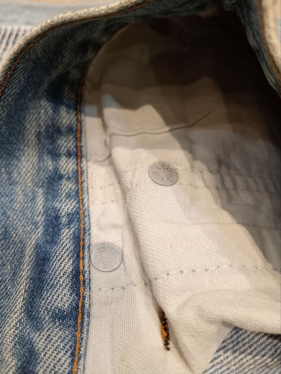 Levi's Vintage Clothing RARE LEVI'S VINTAGE 501 SELVEDGE CUSTOM BLUE DENIM JEANS Size US 34 / EU 50 - 10 Thumbnail