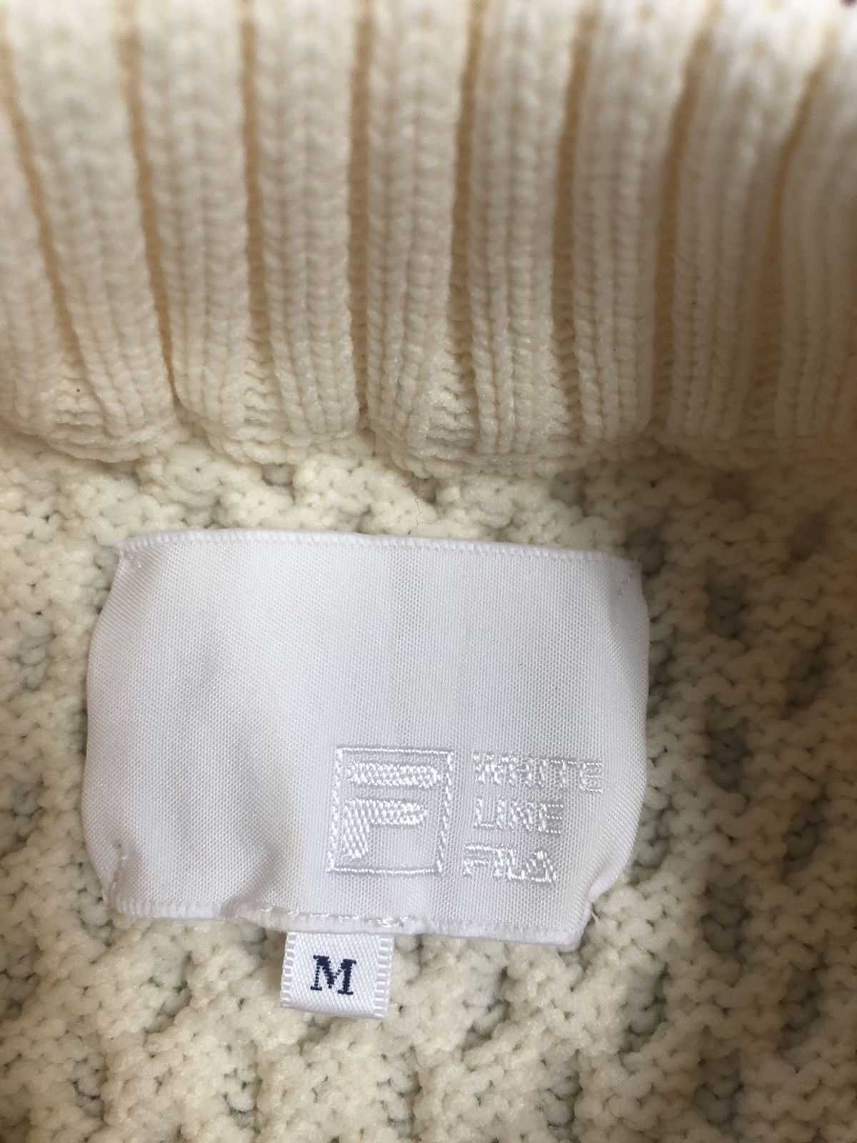 Aran Isles Knitwear Vintage Fila Cable Knit Vest – White Lane Edition Size US M / EU 48-50 / 2 - 9 Thumbnail