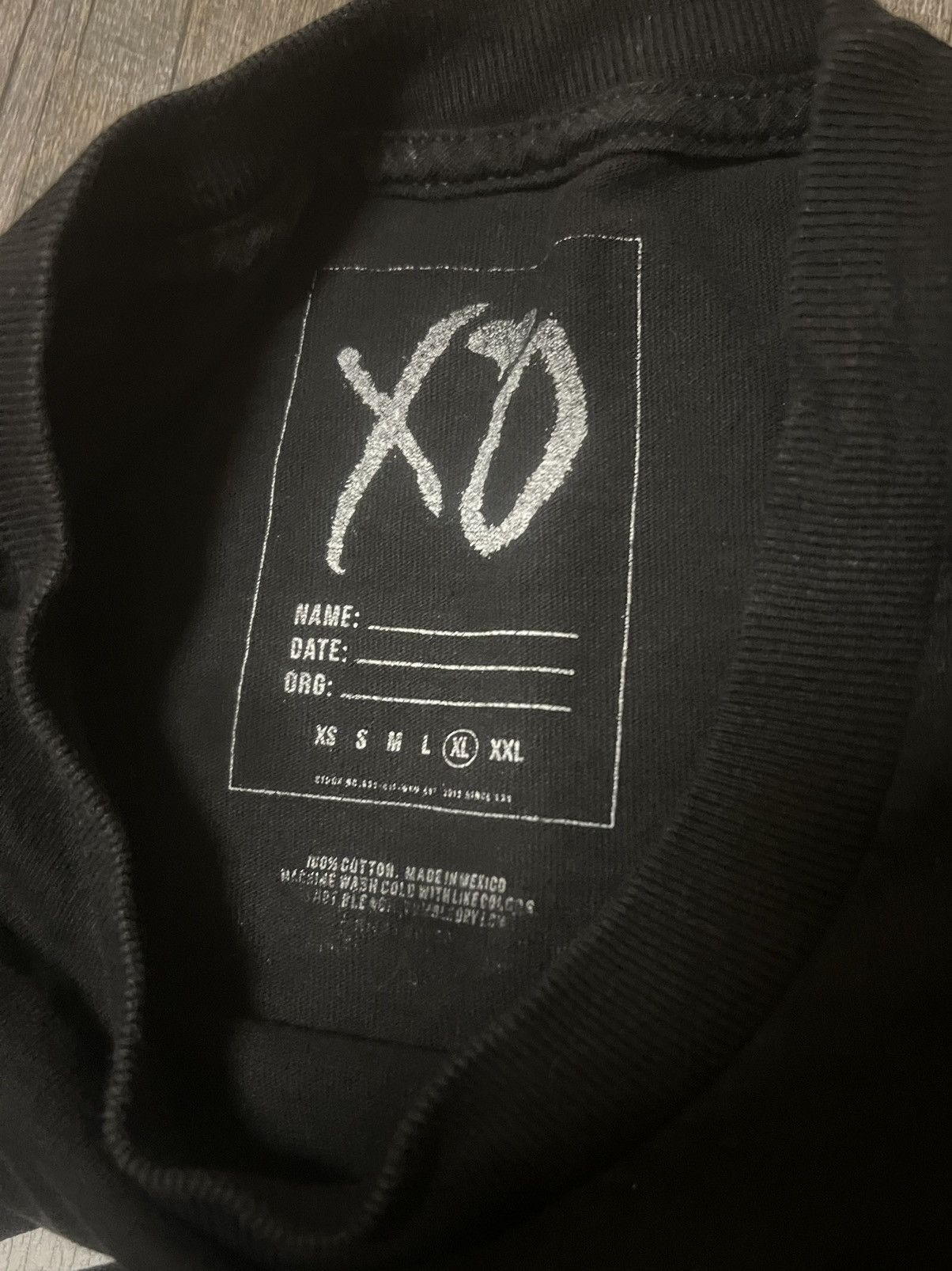 The Weeknd The Weeknd XO Kiss Land 5 Year Anniversary Shirt size XL Size US XL / EU 56 / 4 - 5 Thumbnail