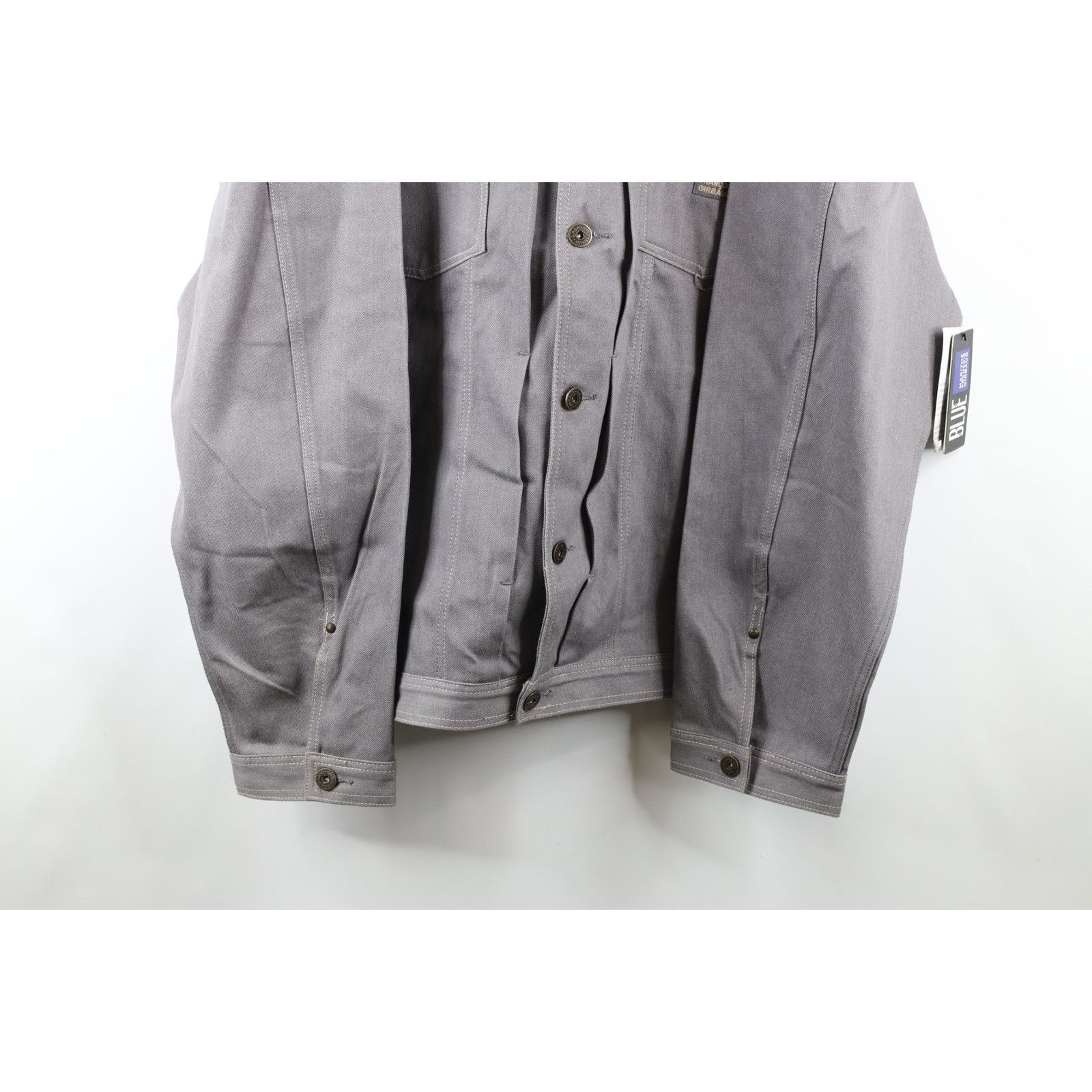 Marithe + Francois Girbaud × Vintage NOS Vintage 90s Marithe Francois Girbaud Denim Jacket 4XL Size US XXL / EU 58 / 5 - 3 Thumbnail