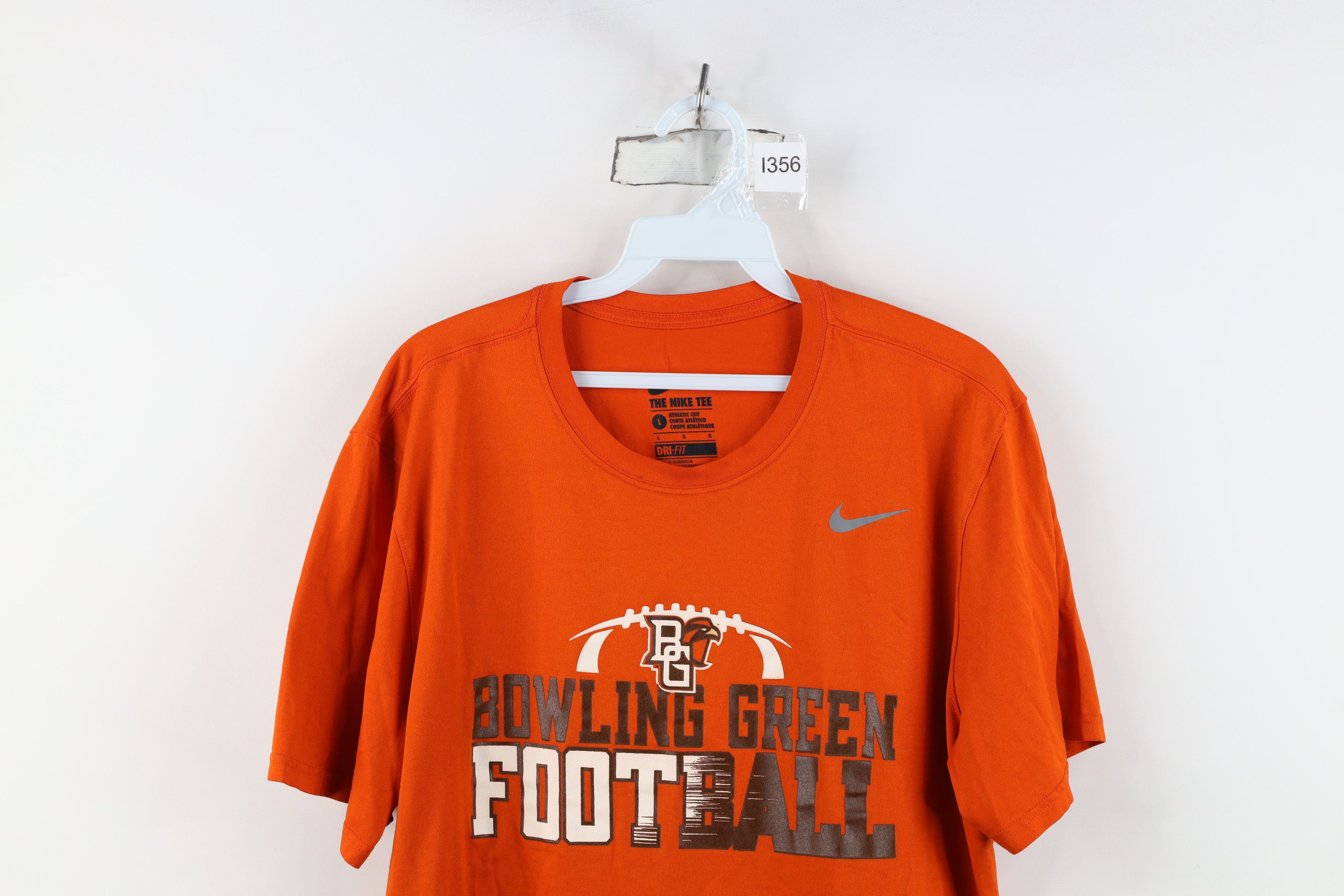 Nike Nike Issued Bowling Green State University Football T-Shirt Size US L / EU 52-54 / 3 - 2 Thumbnail
