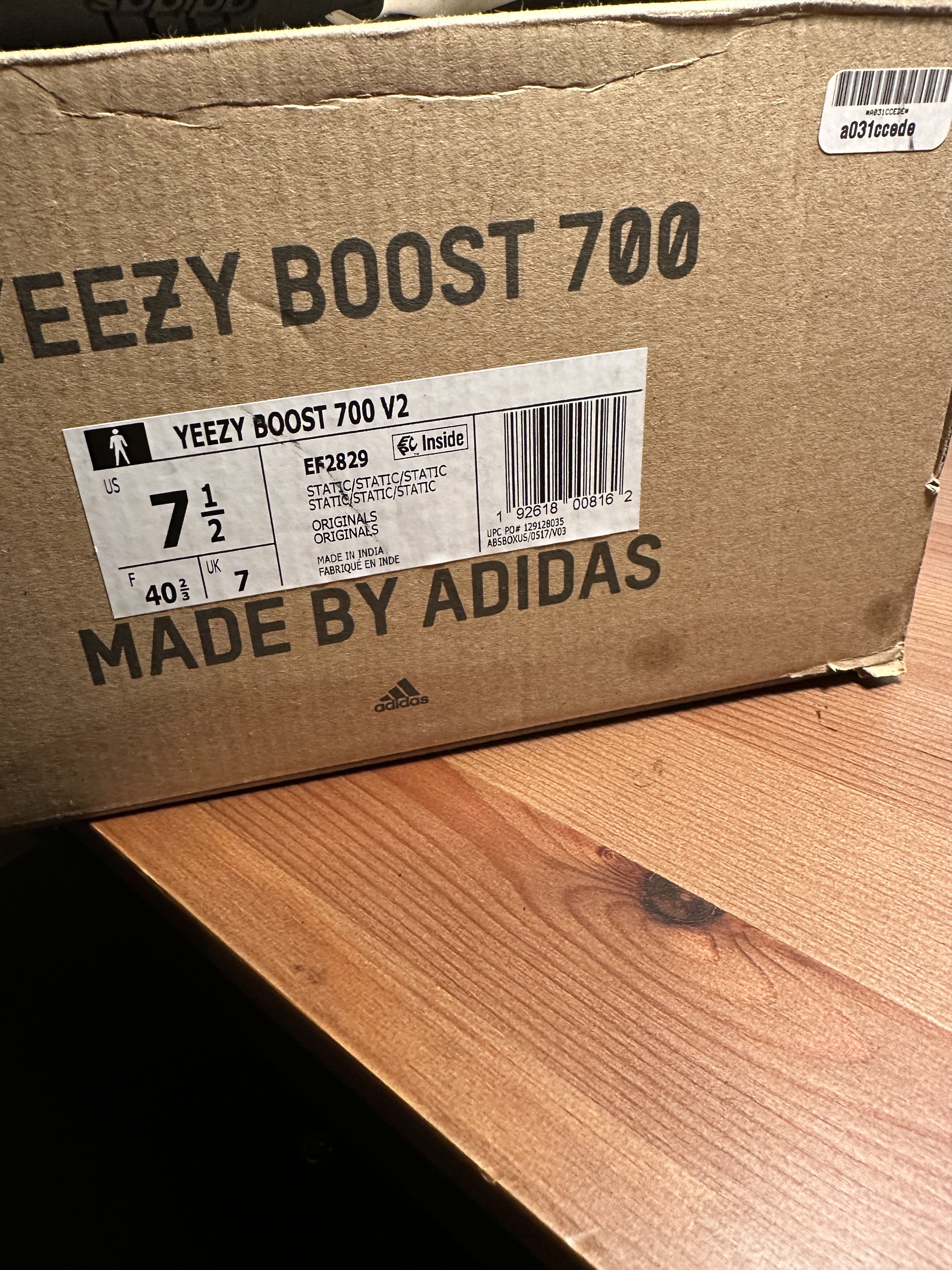 Yeezy Adidas Yeezy Boost 700 V2 Low Static Size 7.5 Size US 7.5 / EU 40-41 - 8 Thumbnail