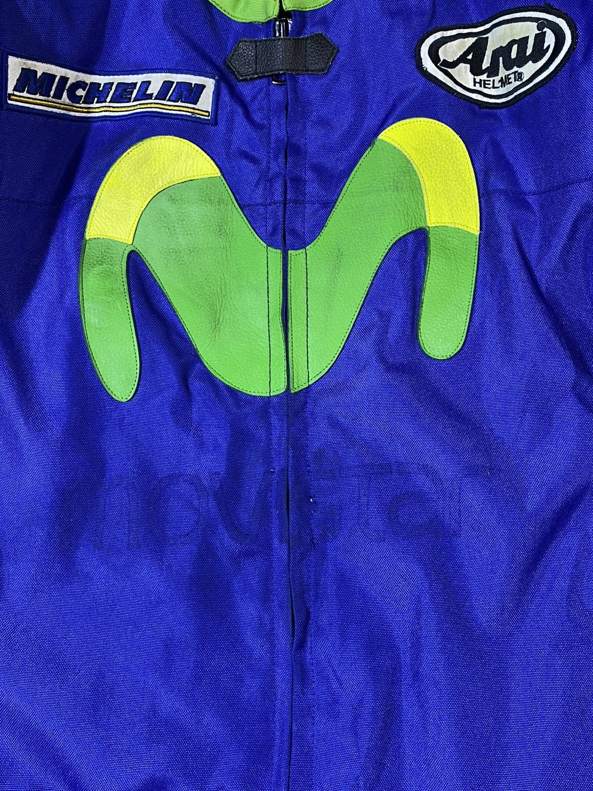 Other 🔥 Y2K MOVISTAR RACING JACKET MOTO GP VR46 STYLE VIBES Size US M / EU 48-50 / 2 - 9 Thumbnail
