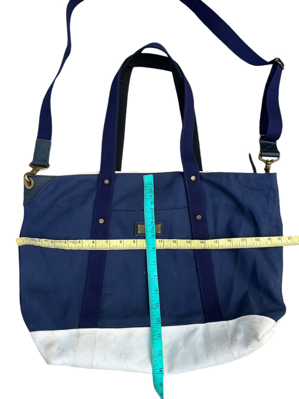 MasterPiece Masterpiece X Victim Japan Muddy Stains 2 Way Tote Bag Size ONE SIZE - 25 Thumbnail